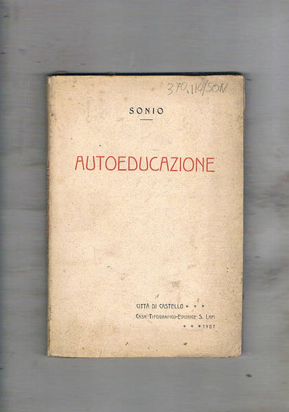 Autoeducazione.