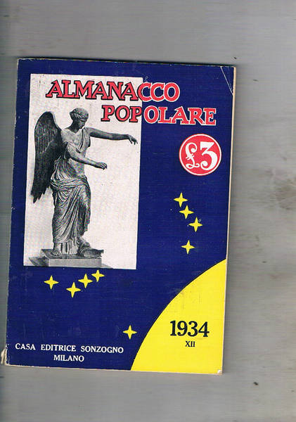 Almanacco popolare anno 1934 anno XII e.f.