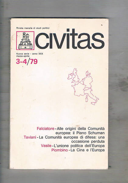 Civitas. Rivista mensile di studi politici. anno 30° n° mar-apr. …
