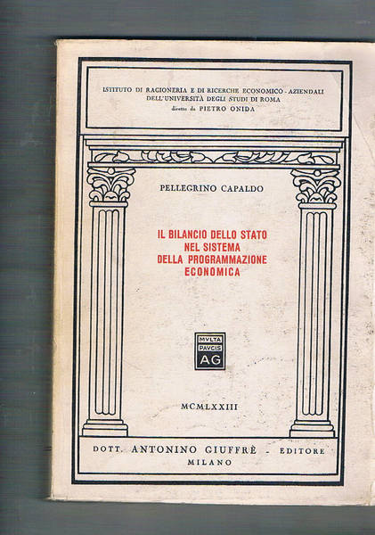 Il bilancio della stato nel sistema della programmazione economica.