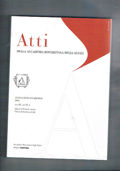 Atti della accademia roveretana deggli agiati del 2016. Giulia Gozaga …