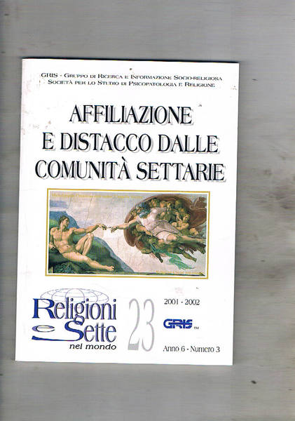 Affiliazione e distacco dalle comunità settarie. Numero del trimestrale Religioni …