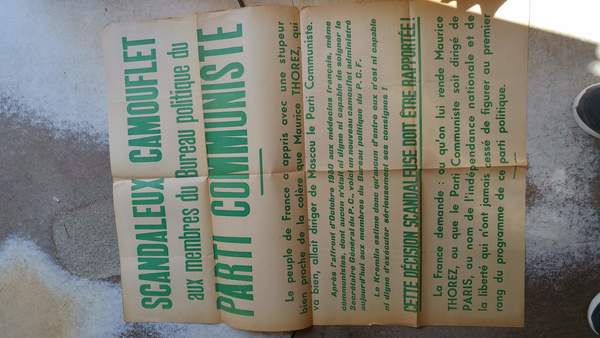 Scandaleux camouflet aux membres du Bureau politique du Parti Communistes. …