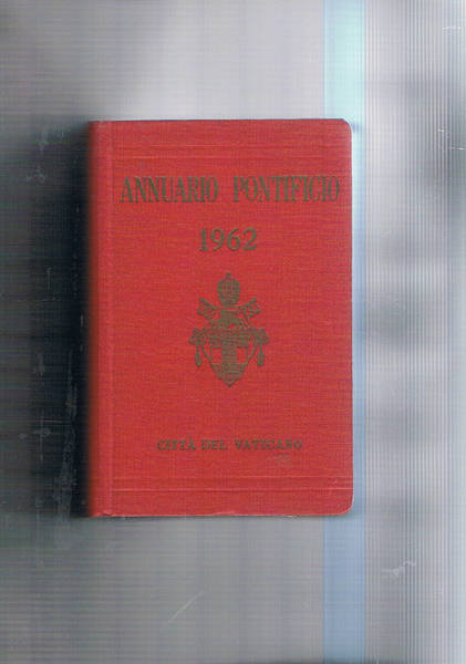 Annuario Pontificio per l'anno 1962.