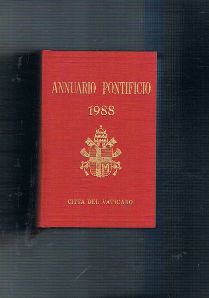 Annuario Pontificio per l'anno 1988.