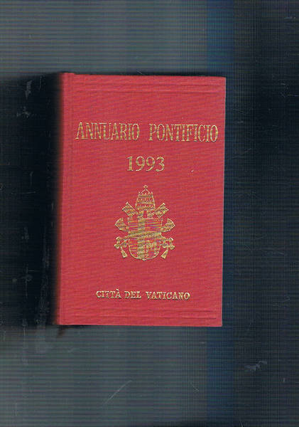 Annuario Pontificio per l'anno 1993.