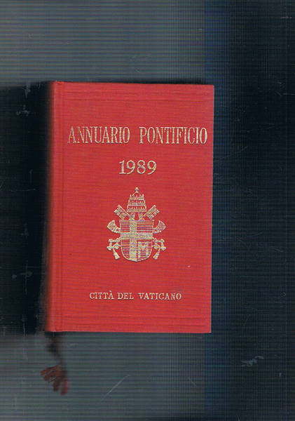 Annuario Pontificio per l'anno 1989.