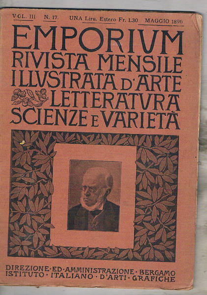 Emporium rivista n° maggio 1896 contiene: Astronomi e osservatori; la …