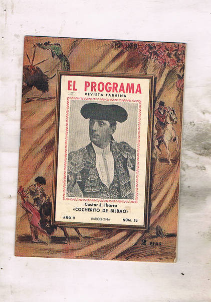 El Programa. Revista taurina. N° 52 del 28 agosto 1954.