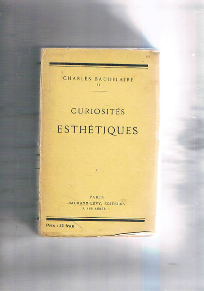 Curiosites esthetiques.