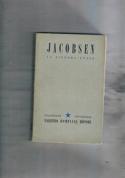 La signora Fonss, a cura ddi Bruno Maffi.