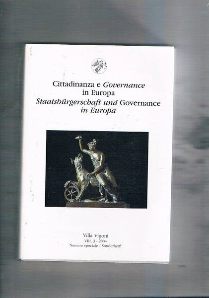 Cittadinanza e Governance ub Europa - Staatsbürgerschaft und Governance in …