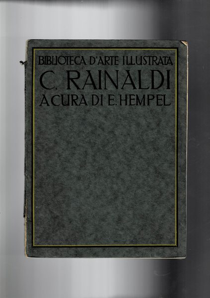Carlo Rainaldi, venticinque riproduzioni con testo e catalogo.