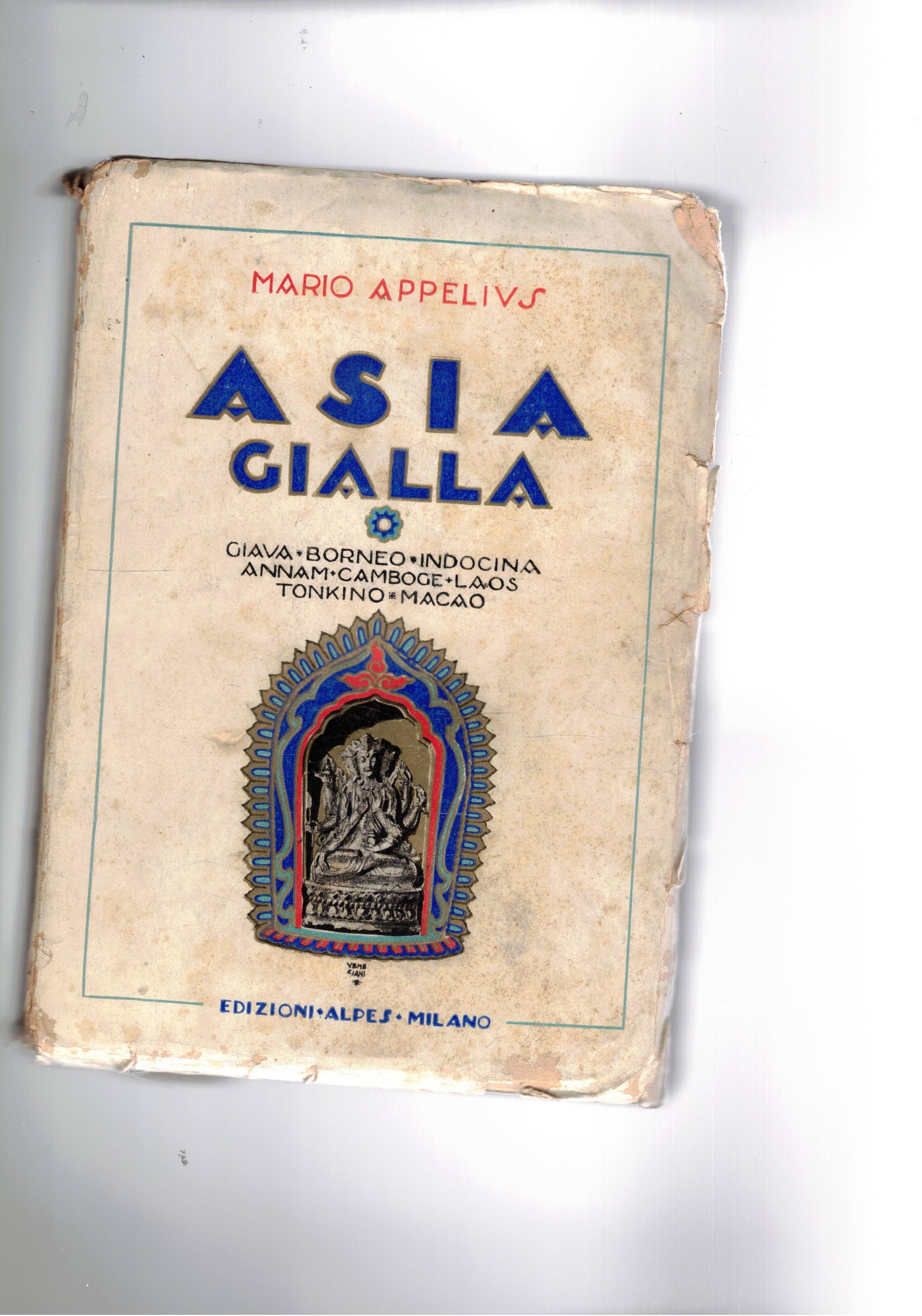 Asia gialla: Giava, Borneo, Indocina, Annam, Camboge, laos, Tonkino, Macao.