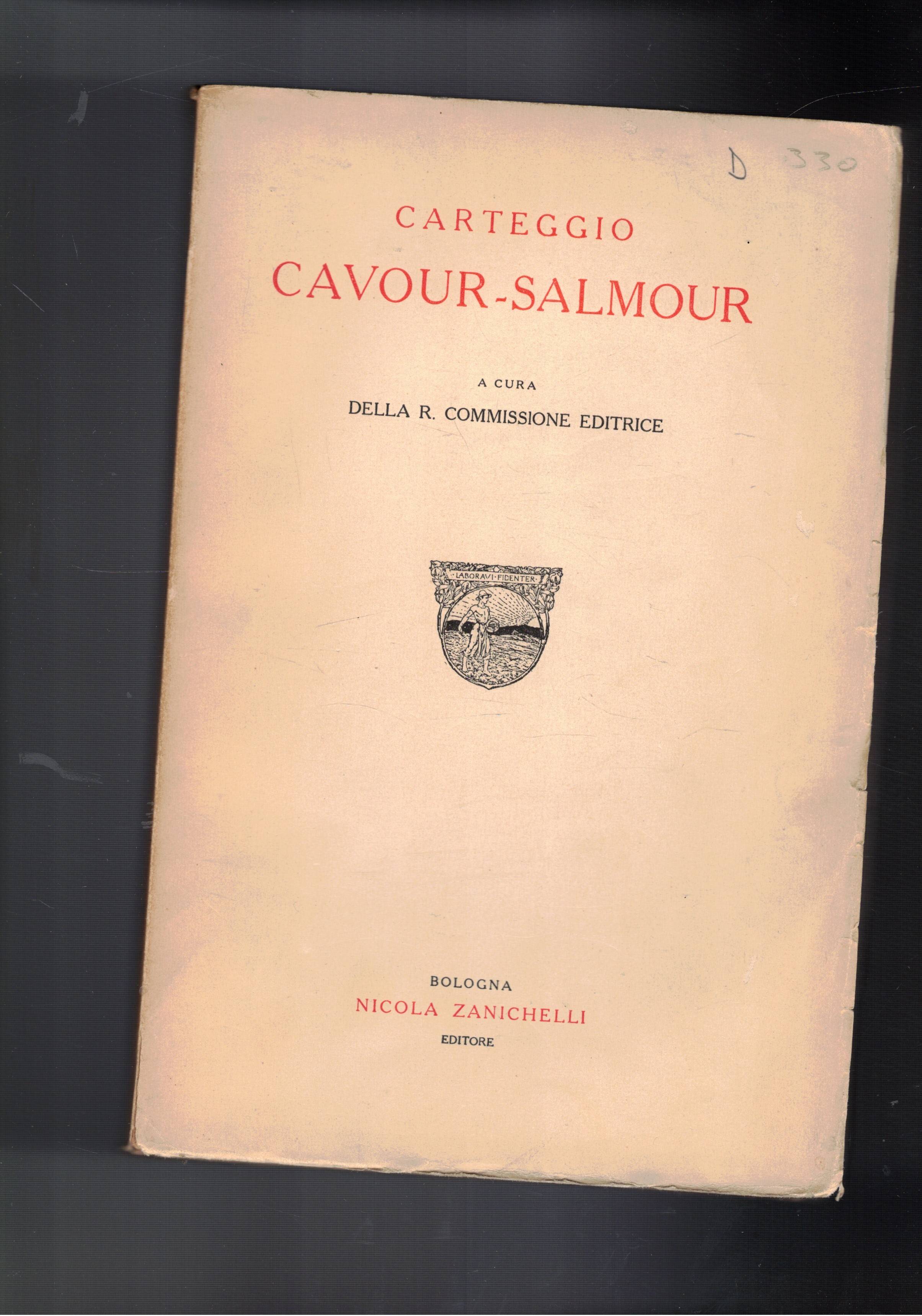 Carteggio Cavour-Salmour.