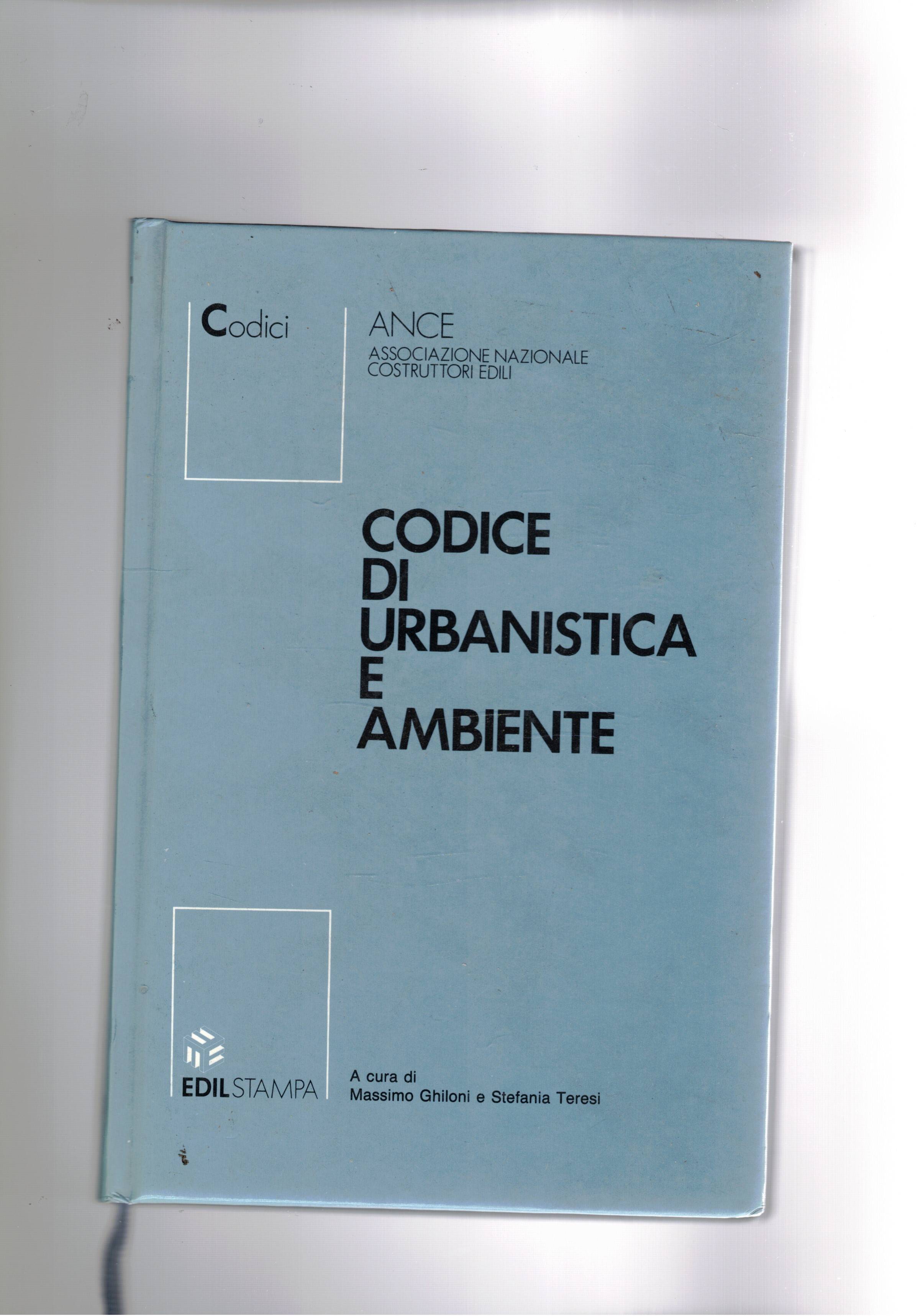 Codice di urbanistica e ambiente.