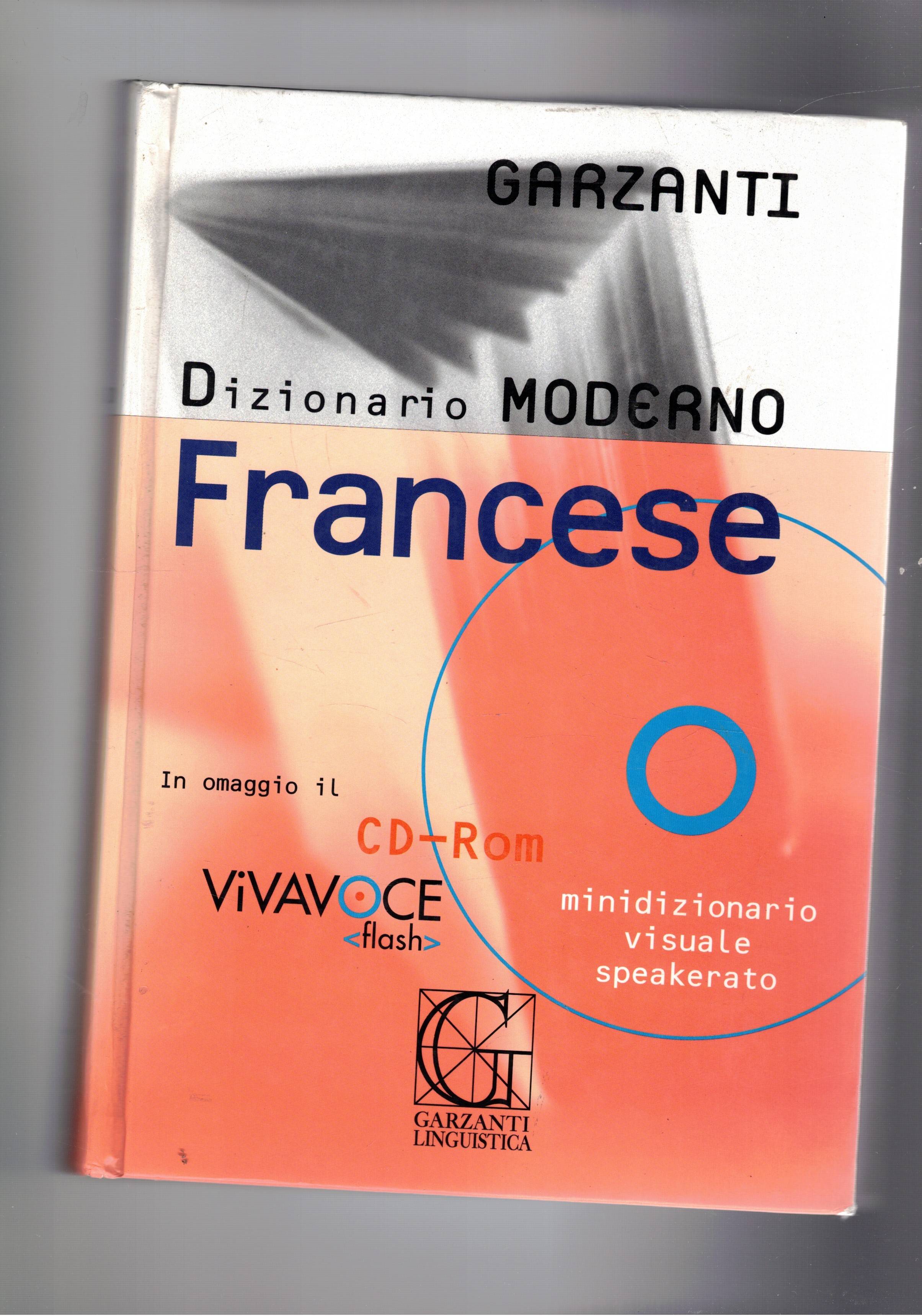 Dizionario moderno Francese. Al volume era unito un CD-Rom a …