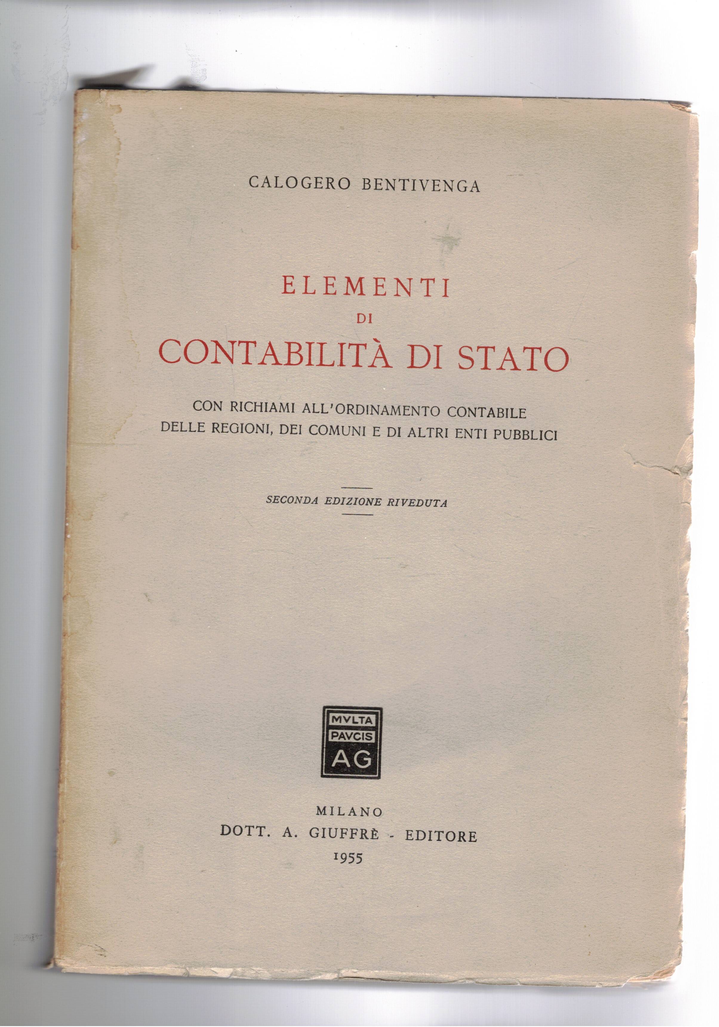 Elementi di contabilità dello stato. Con richiami all'ordinamento contabile delle …