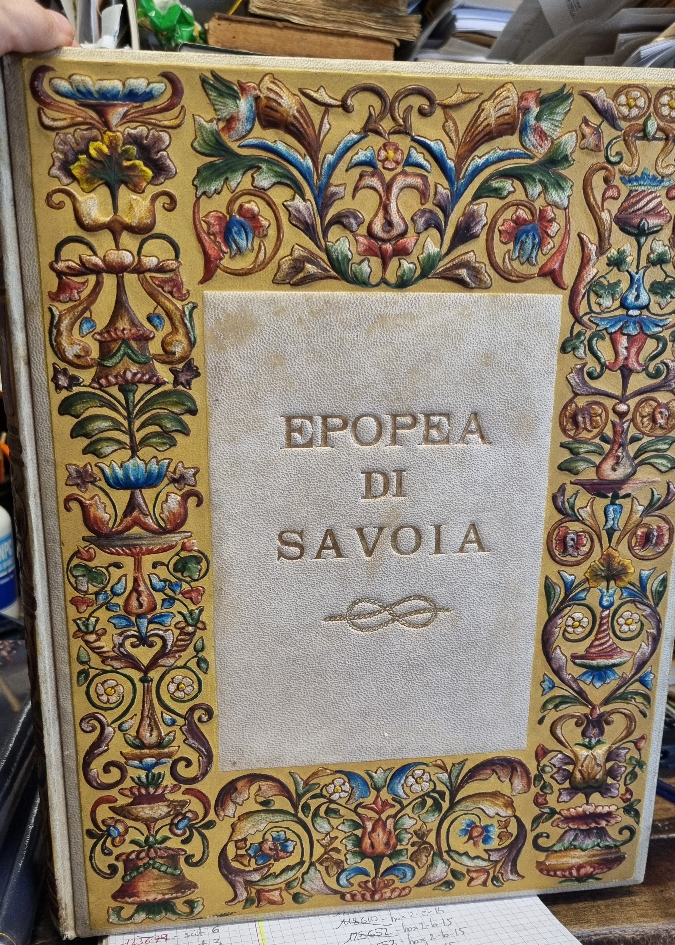 Epopea di Savoia. Ciclo rapsodico di 500 sonetti con note …