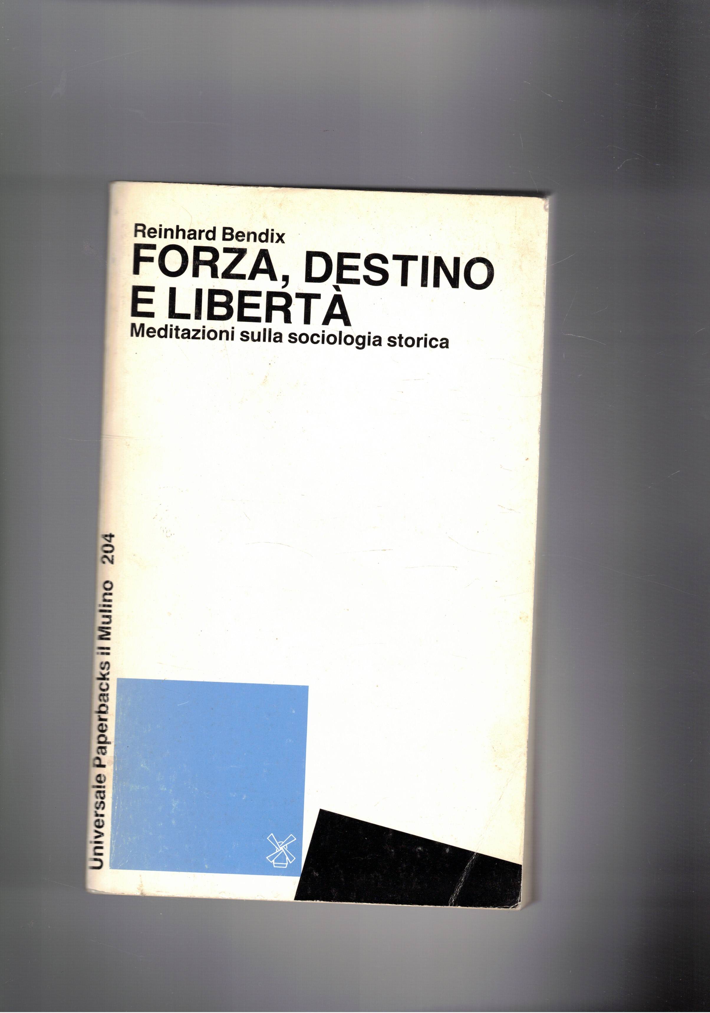 Forza, destino e libertà. Meditazioni sulla sociologia storica.