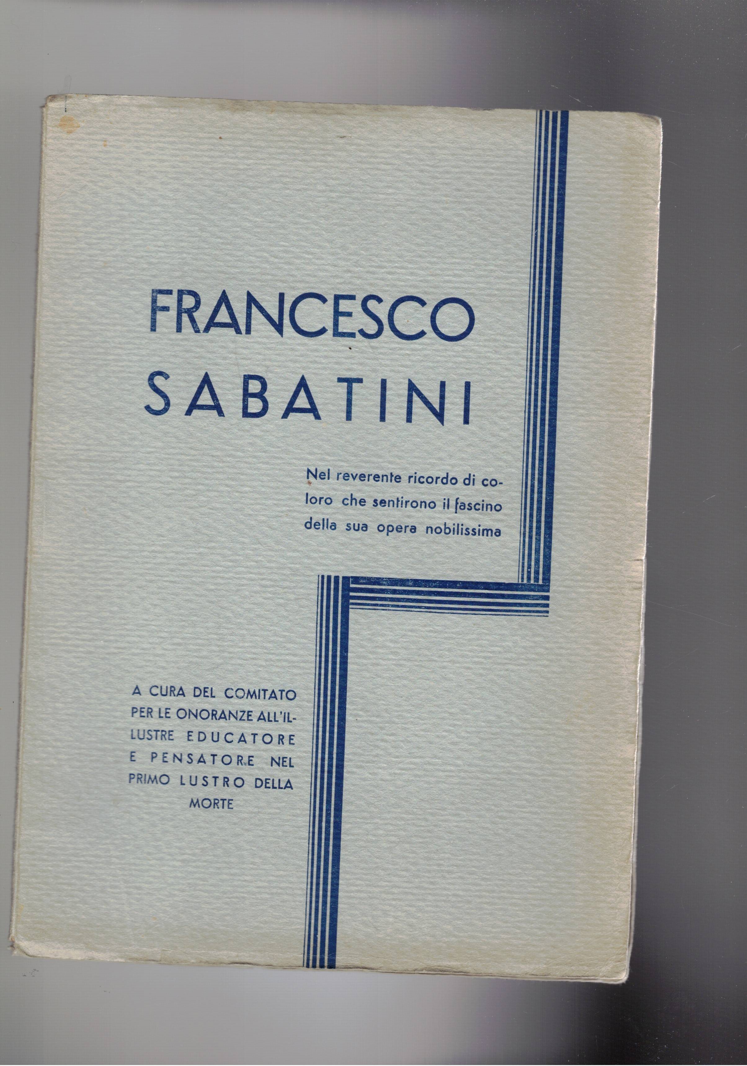 Francesco Sabatini, nel recerente ricordo di coloro che sentirono il …