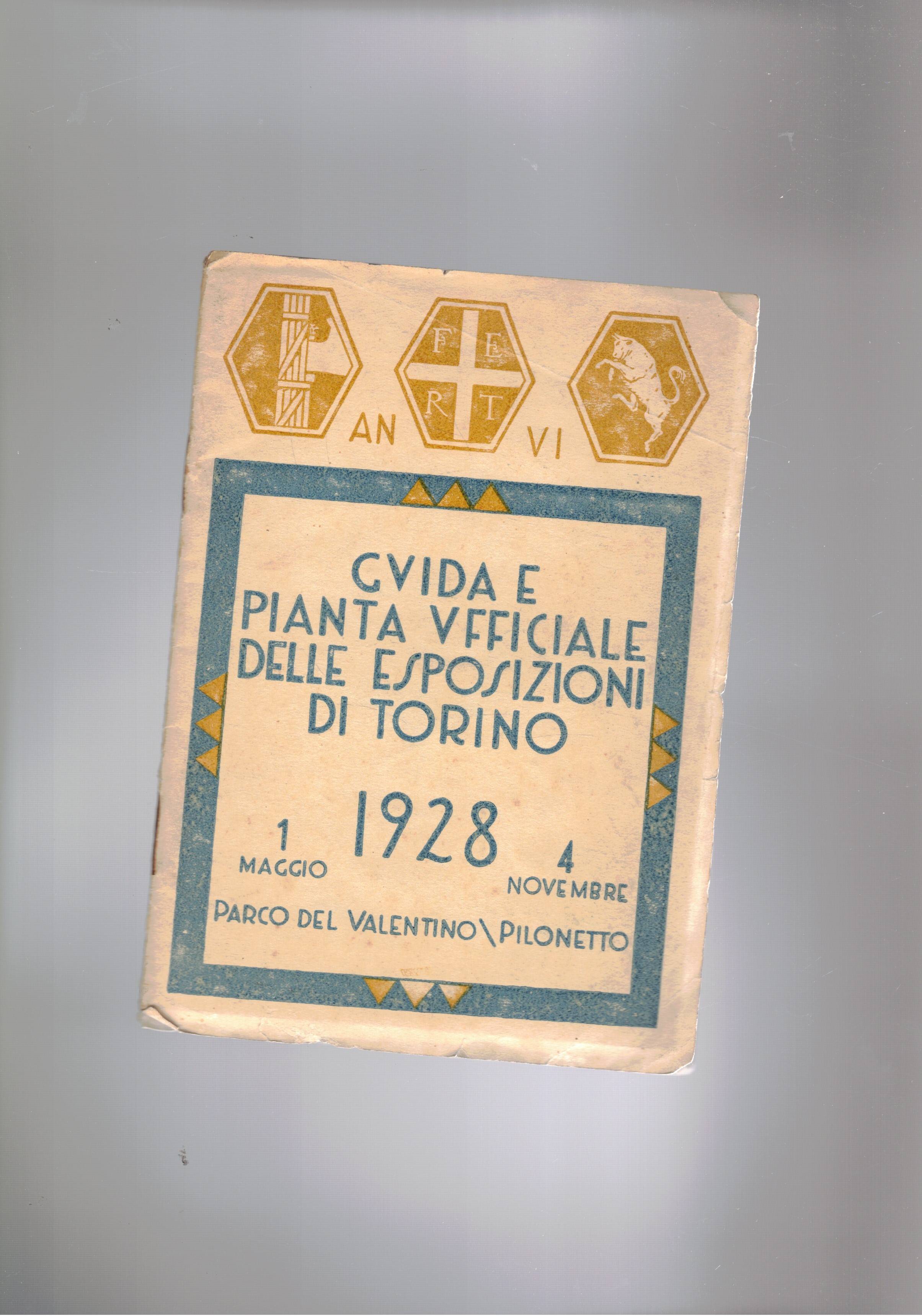 Guida e pianta ufficiale delle esposizioni di Torino 1 maggio …