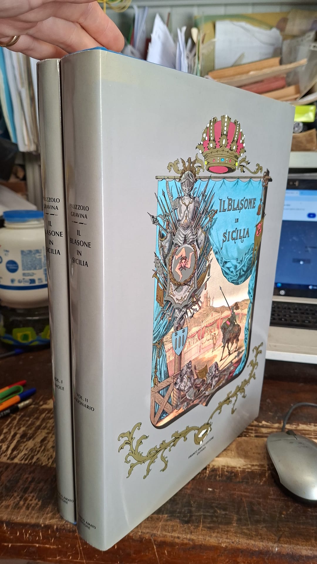 Il blasone in Sicilia ossia raccolta araldica. Vol. I-II testo …