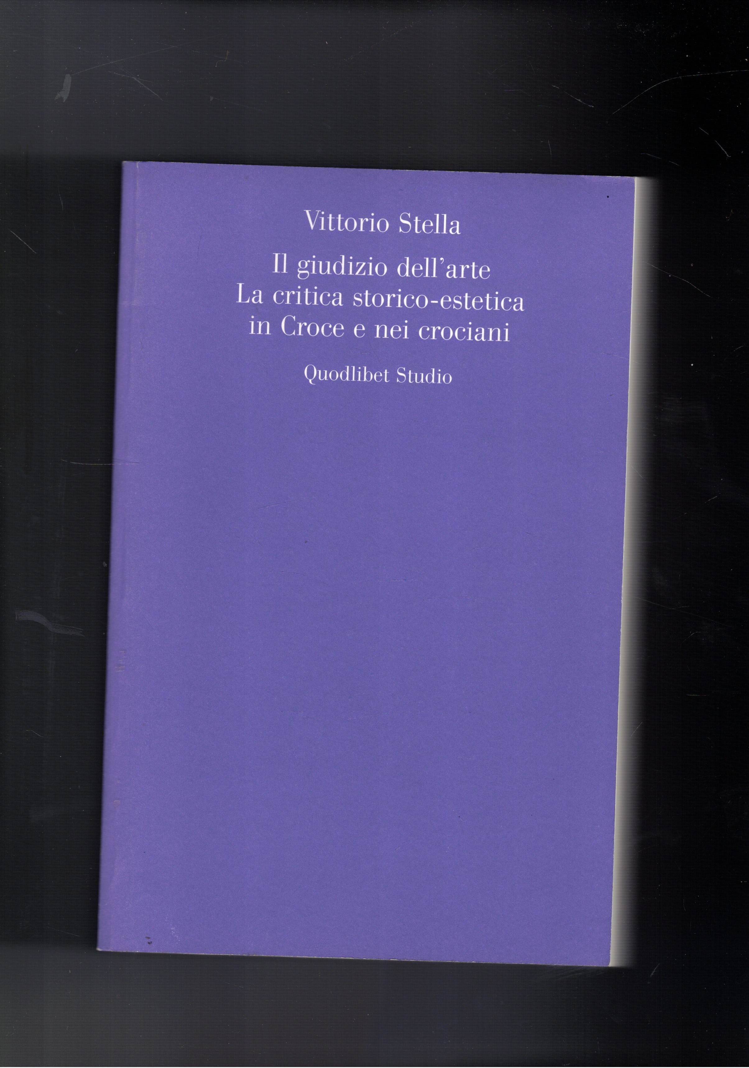 Il giudizio dell'arte la critica storico-estetica in Croce e nei …