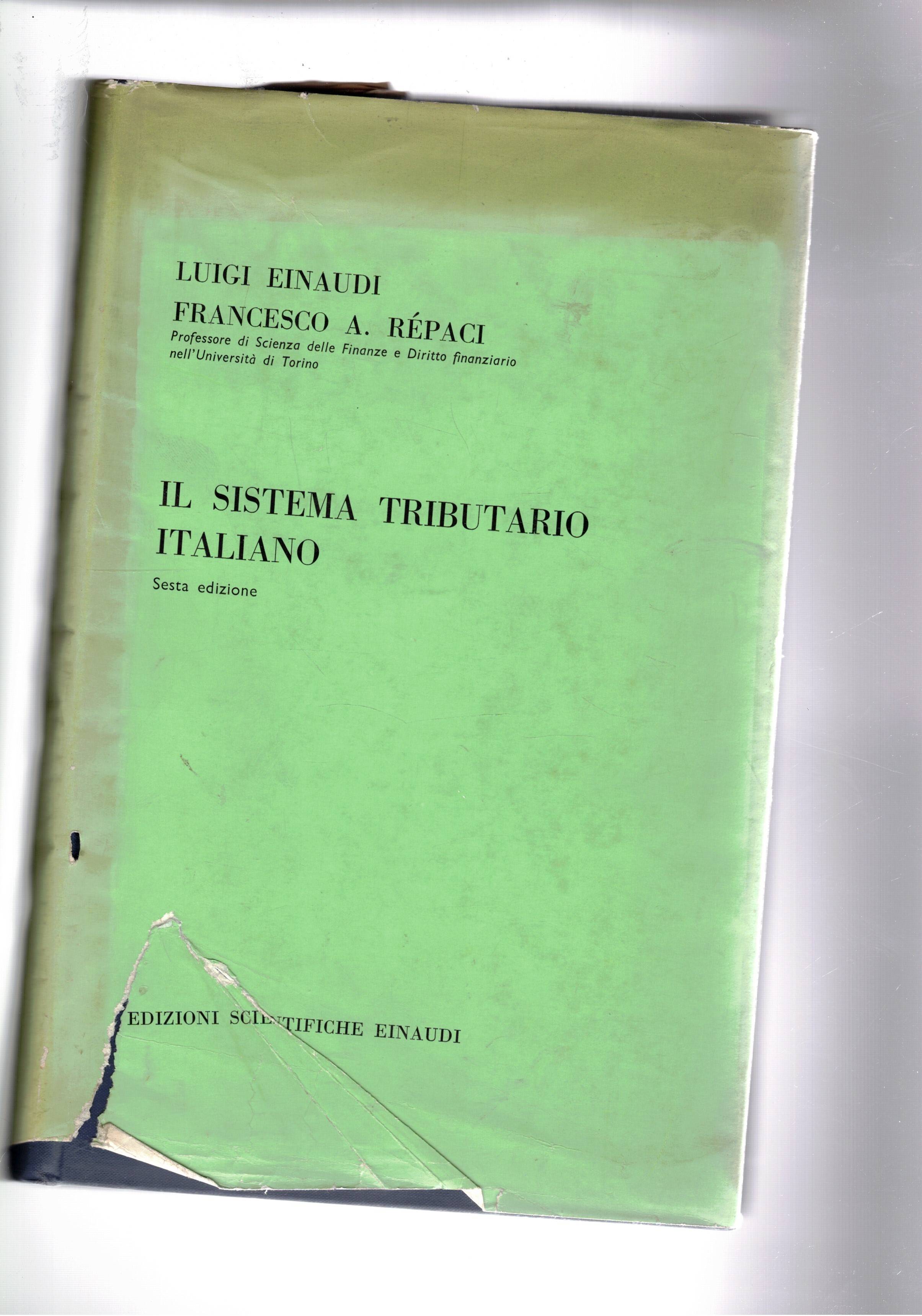 Il sistema tributario italiano. Seconda edizione.