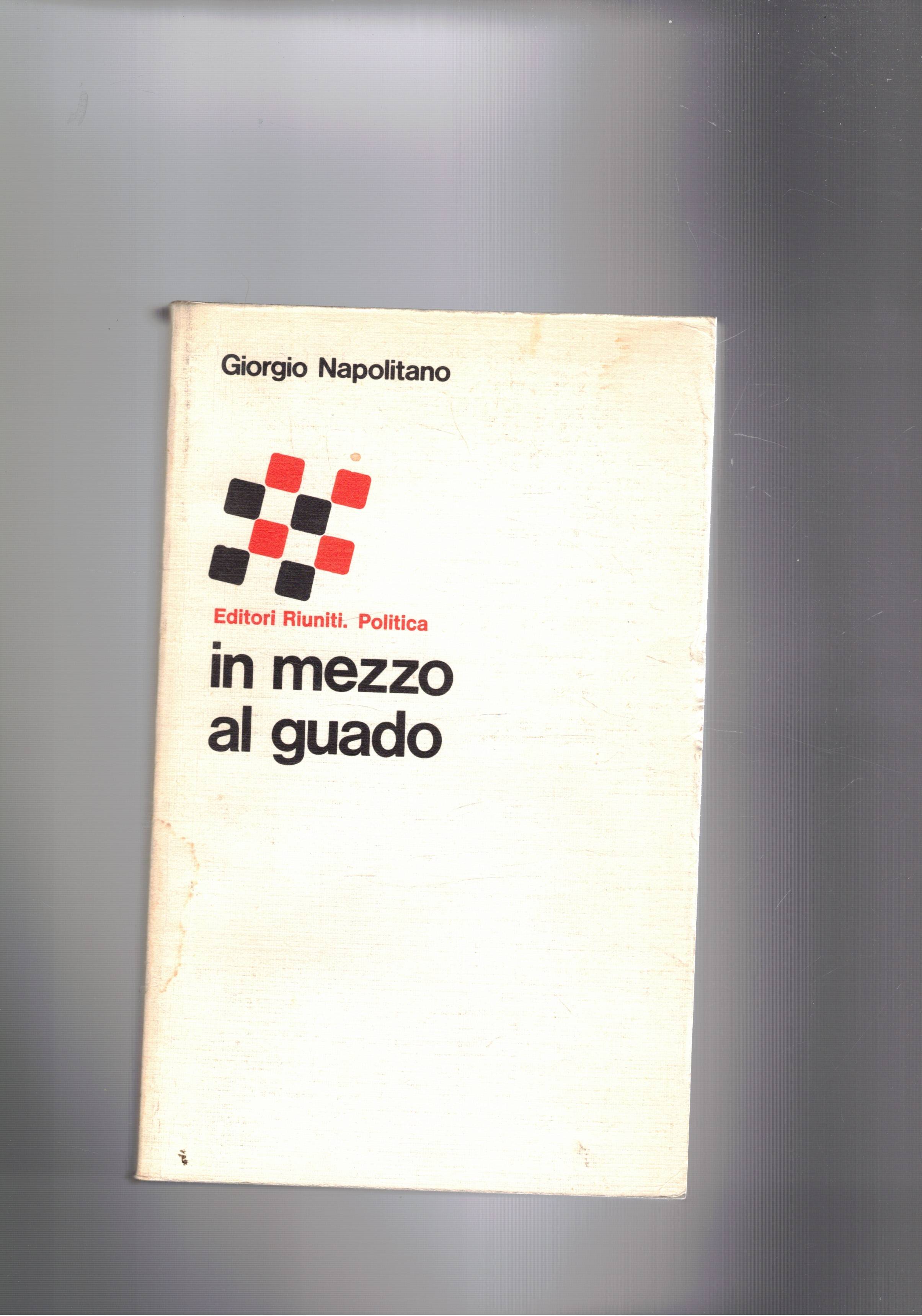 In mezzo al guado.