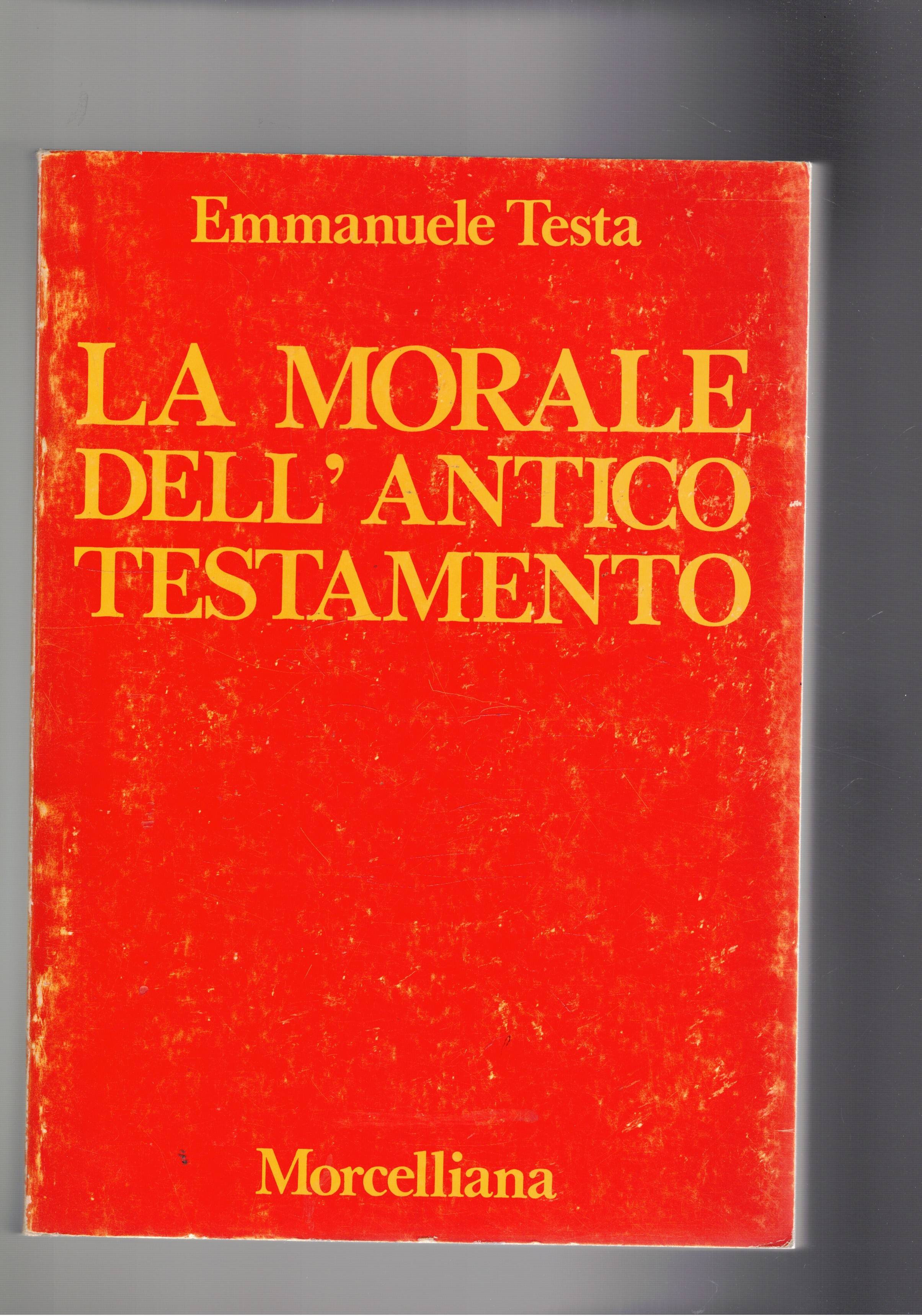 La morale nell'Antico Testamento.