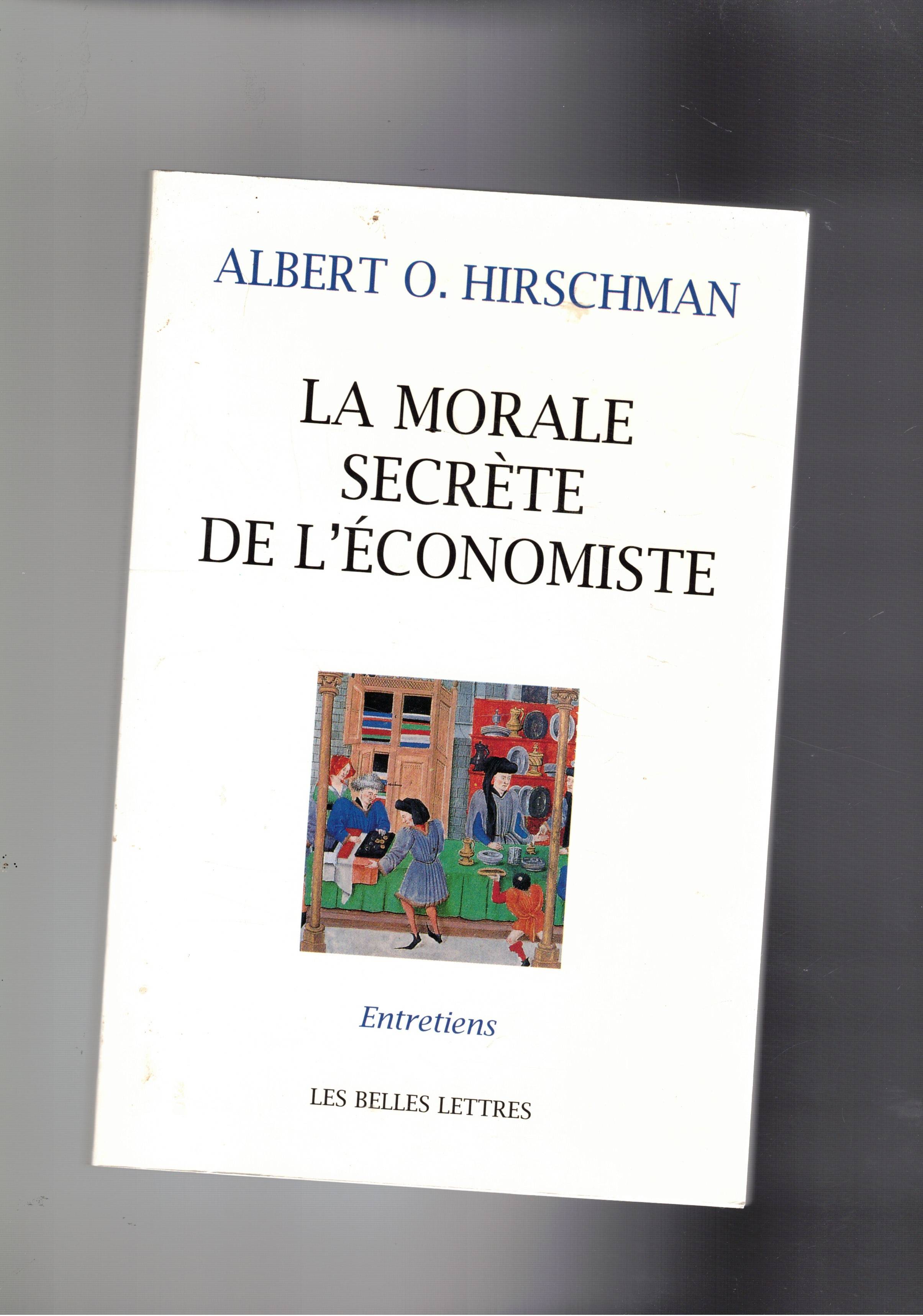 la morale secrèts de l'économie. Entretiens avec Carmine Donzelli, Marta …