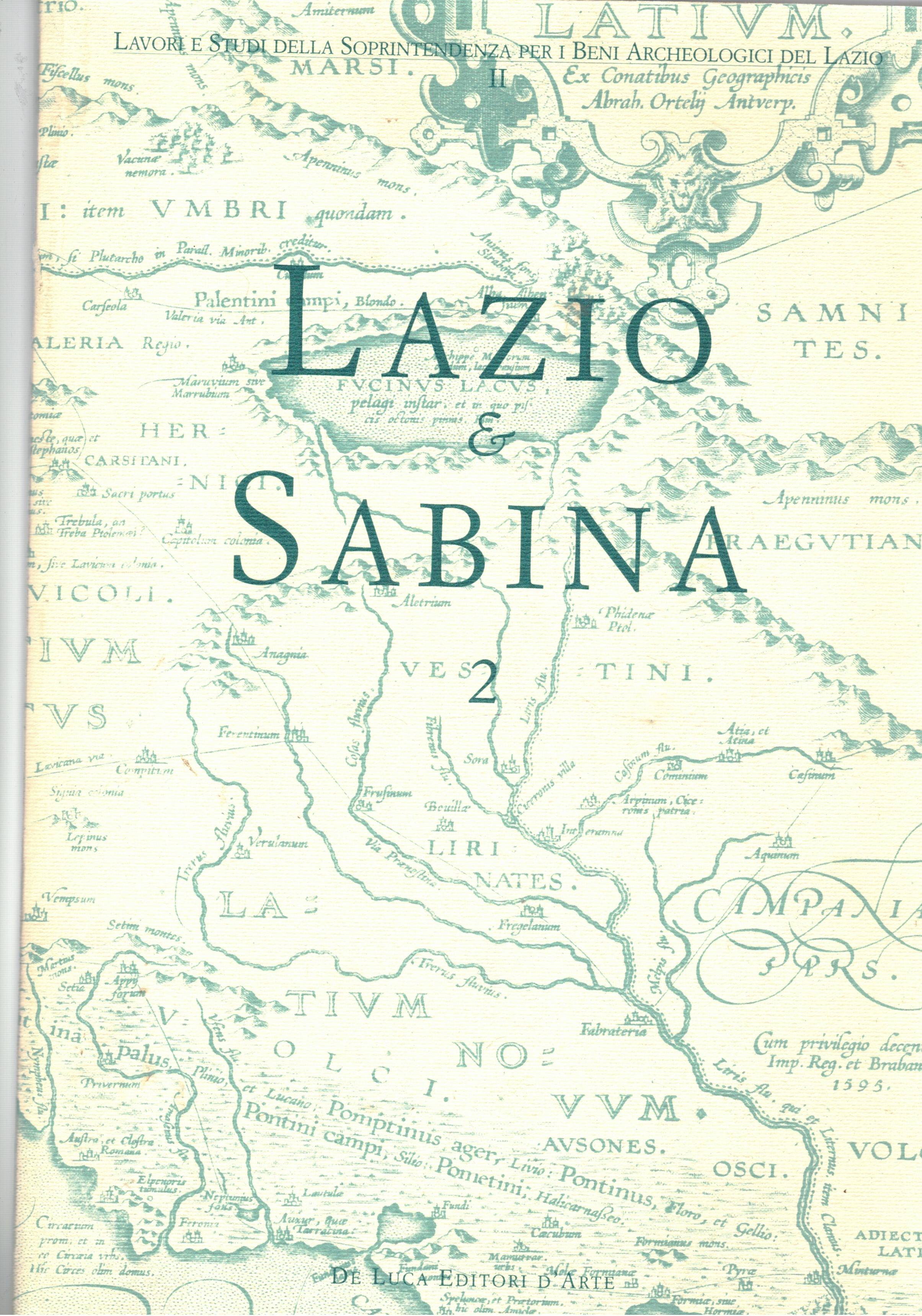 Lazio & Sabina. n° 2 Atti del primo incontro di …