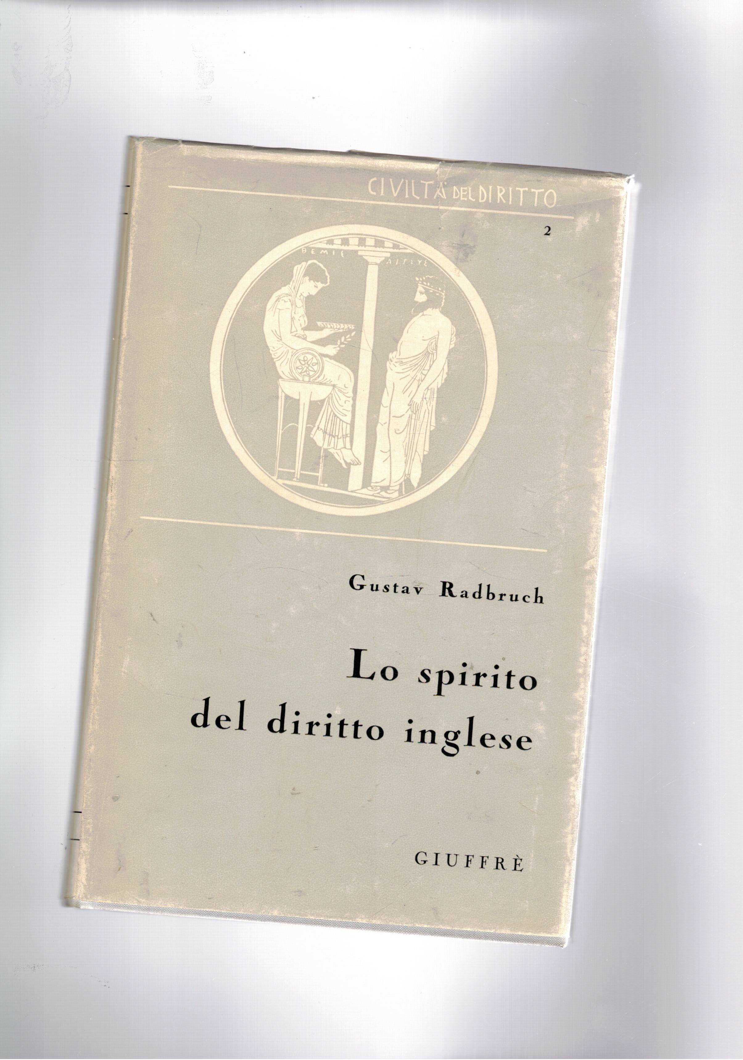 Lo spirito del diritto inglese.