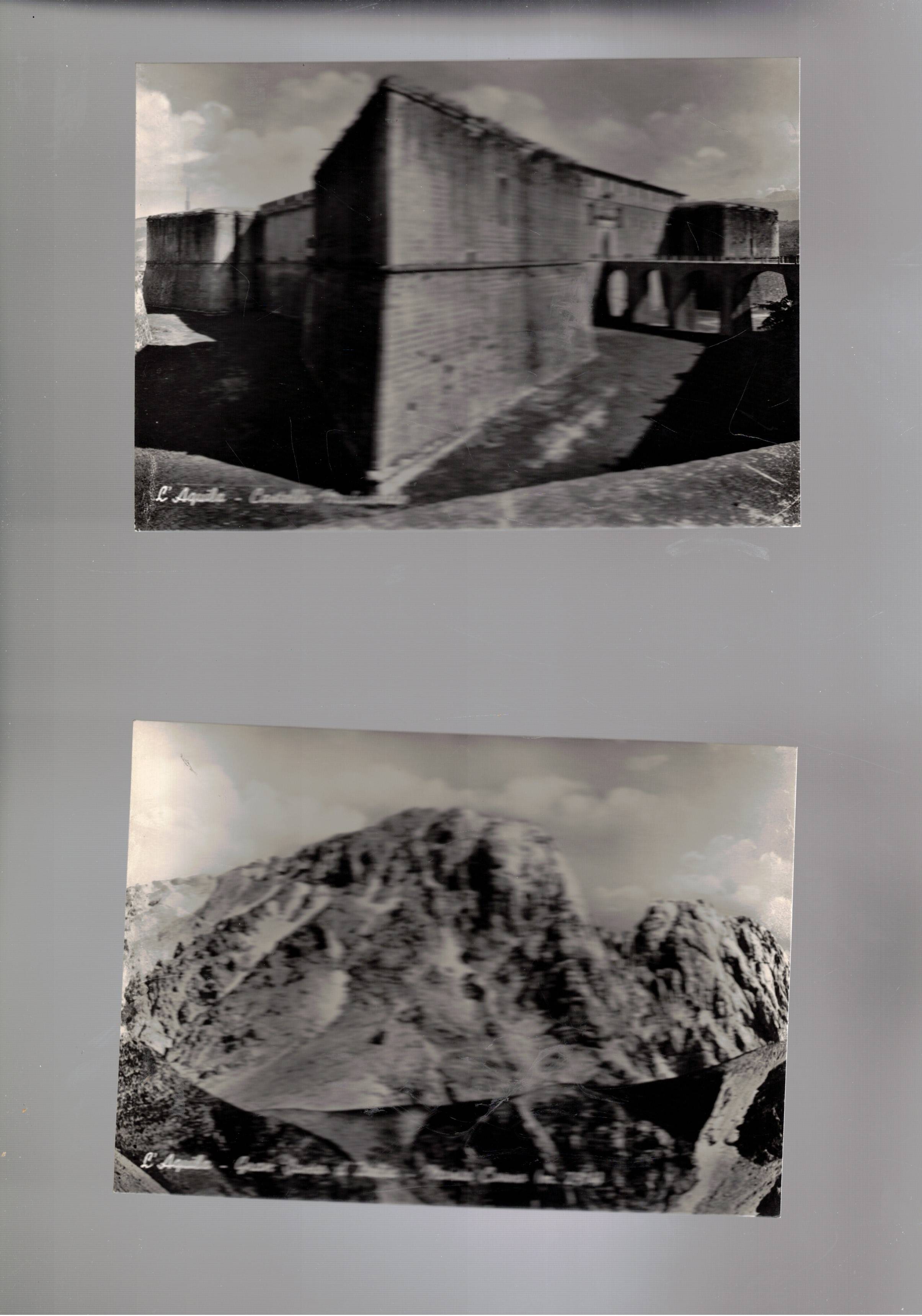 Lotto di cinque cartoline non viaggiate del Gran Sasso e …