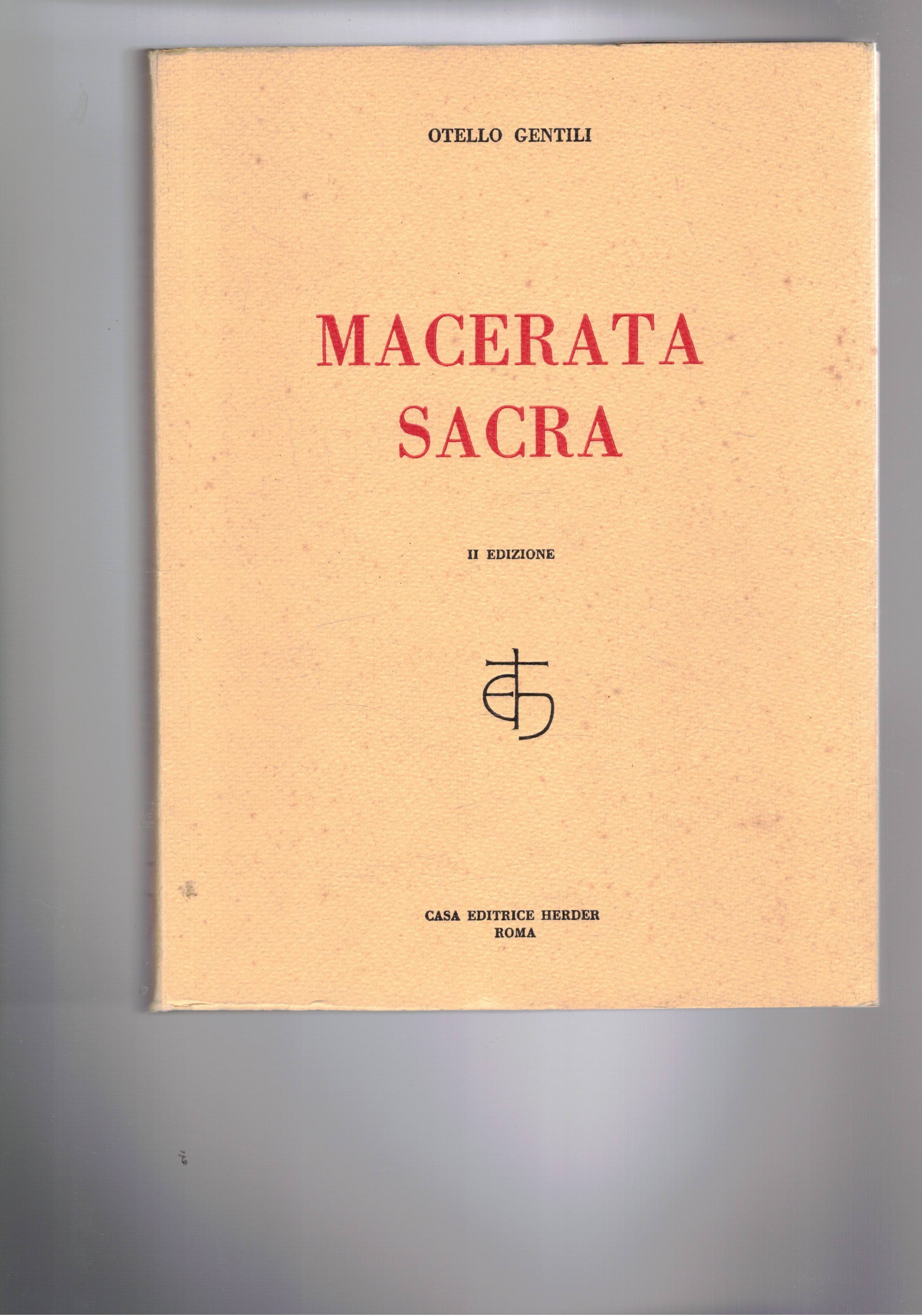 Macerata sacra.
