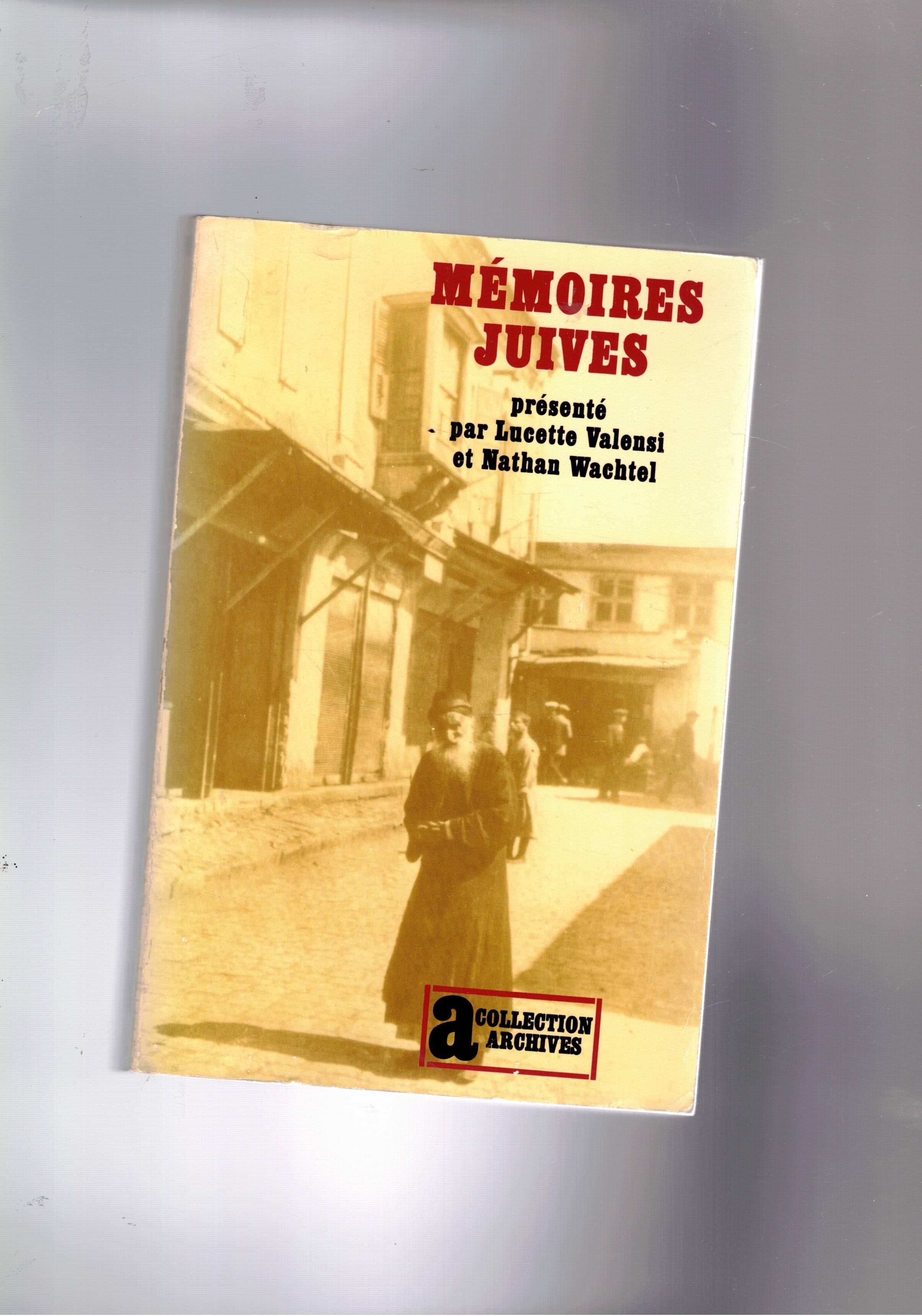 Mémoire juives.