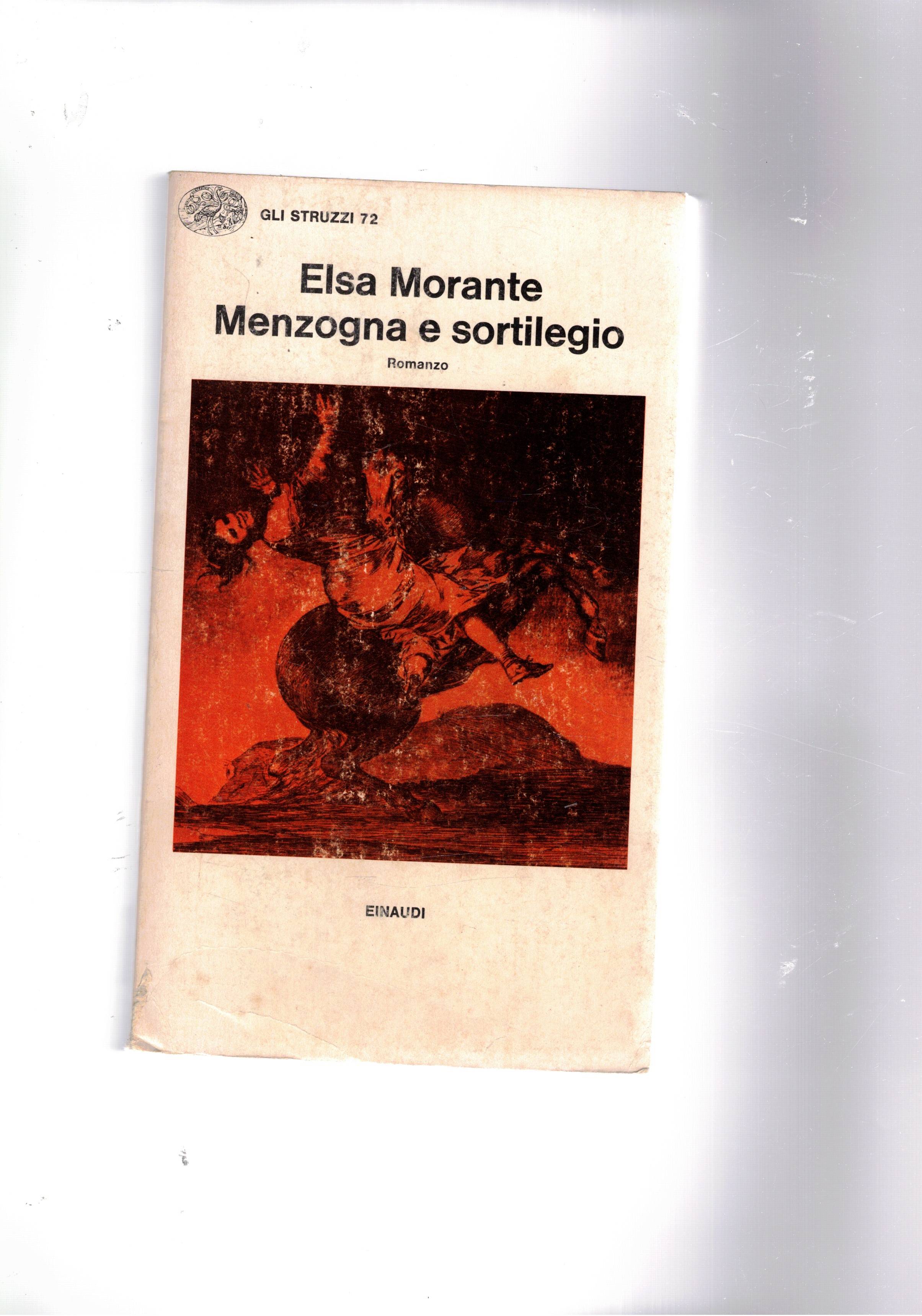 Menzogna e sortilegio. Romanzo.