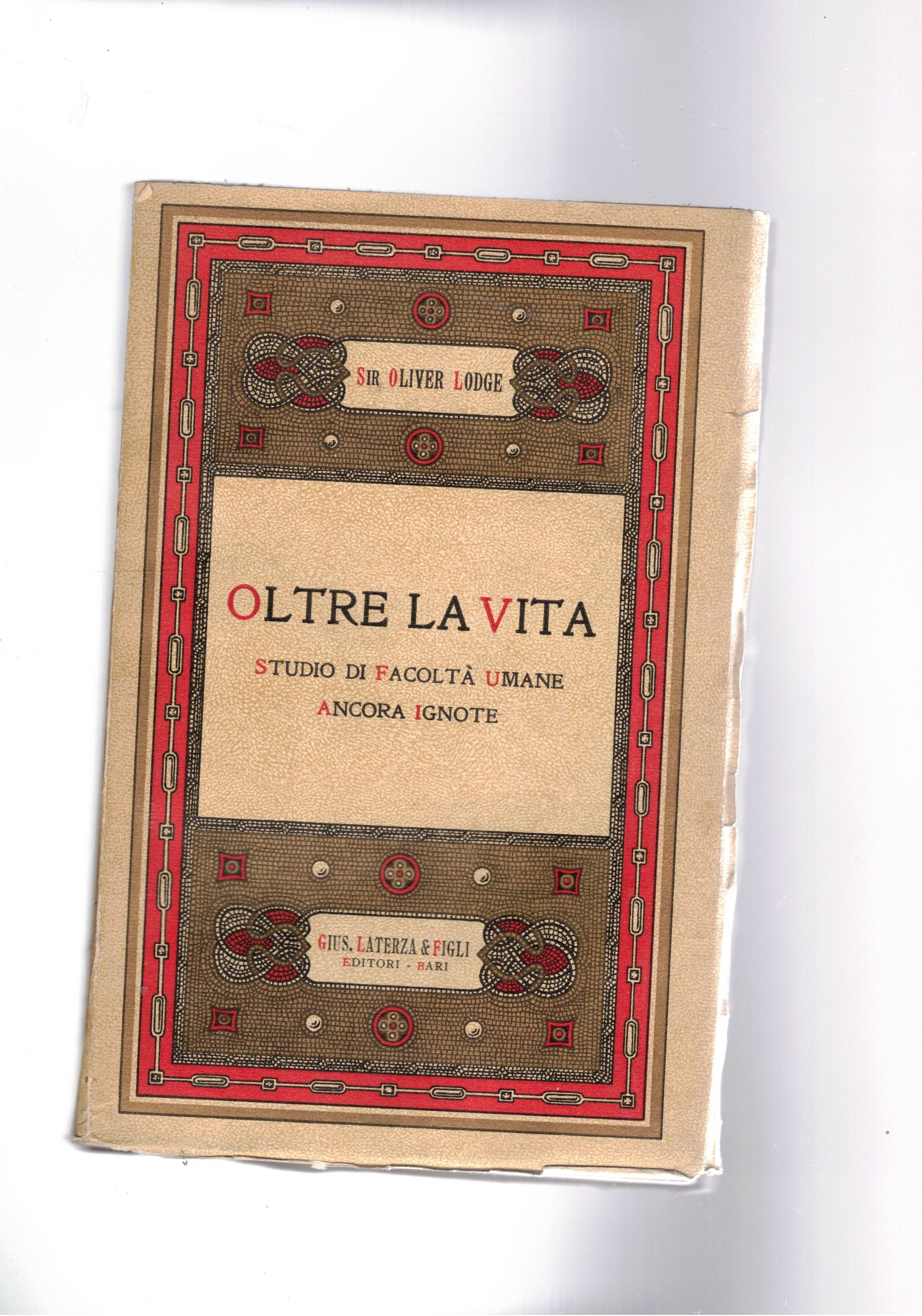 Oltre la vita, studio di facoltà umane ancora ignote.