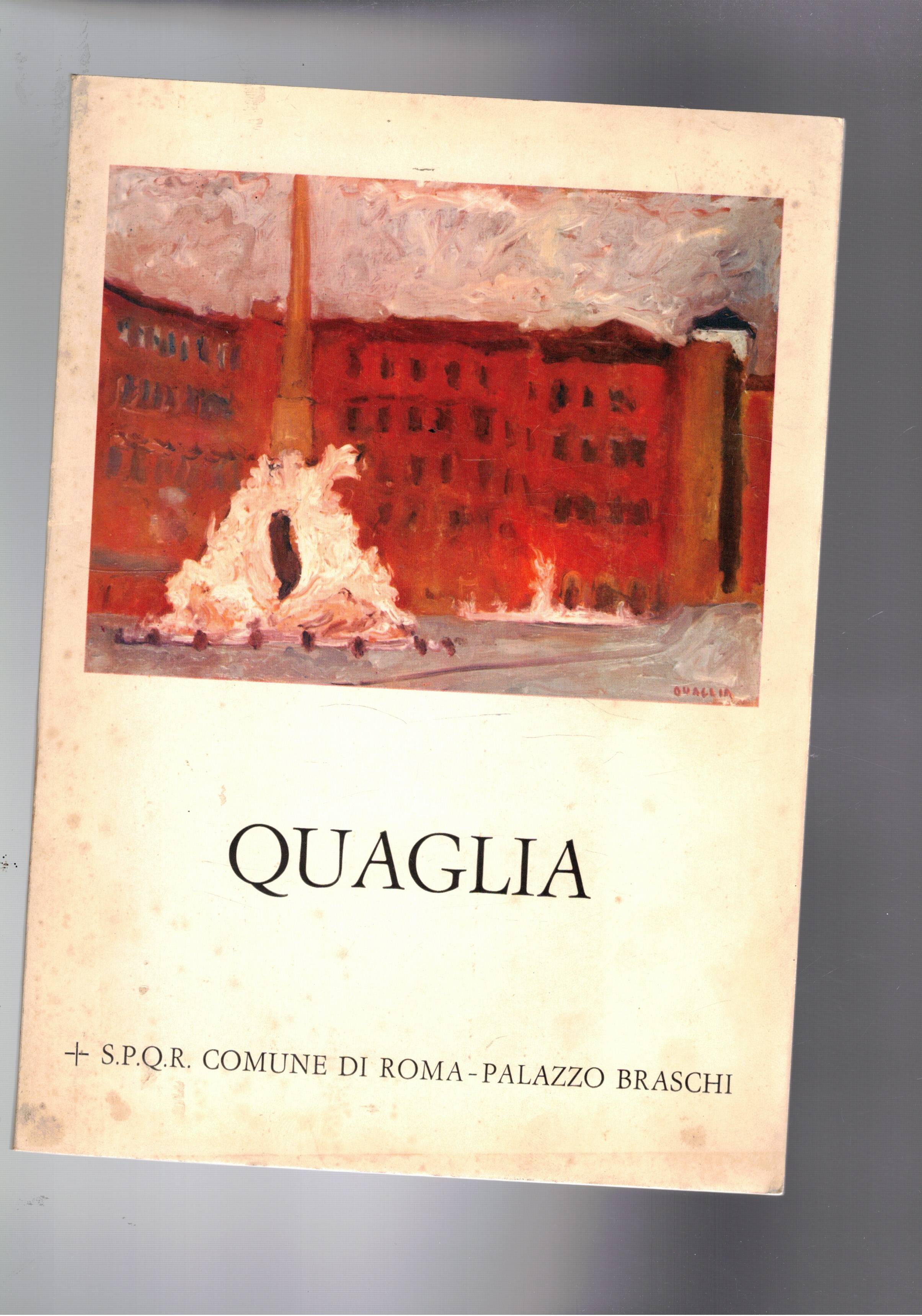 Omaggio a Carlo Quaglia. Mostra fatta a Palazzo Braschi nel …