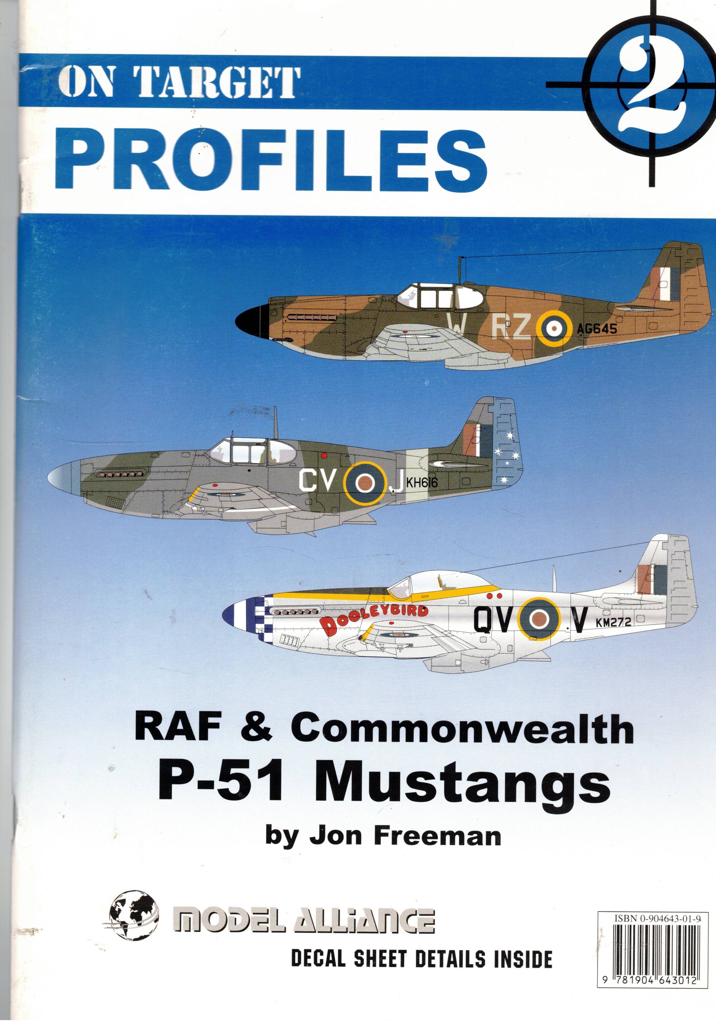 On target profiles n° 2 Raf & Commonwealt P-51 Mustang.