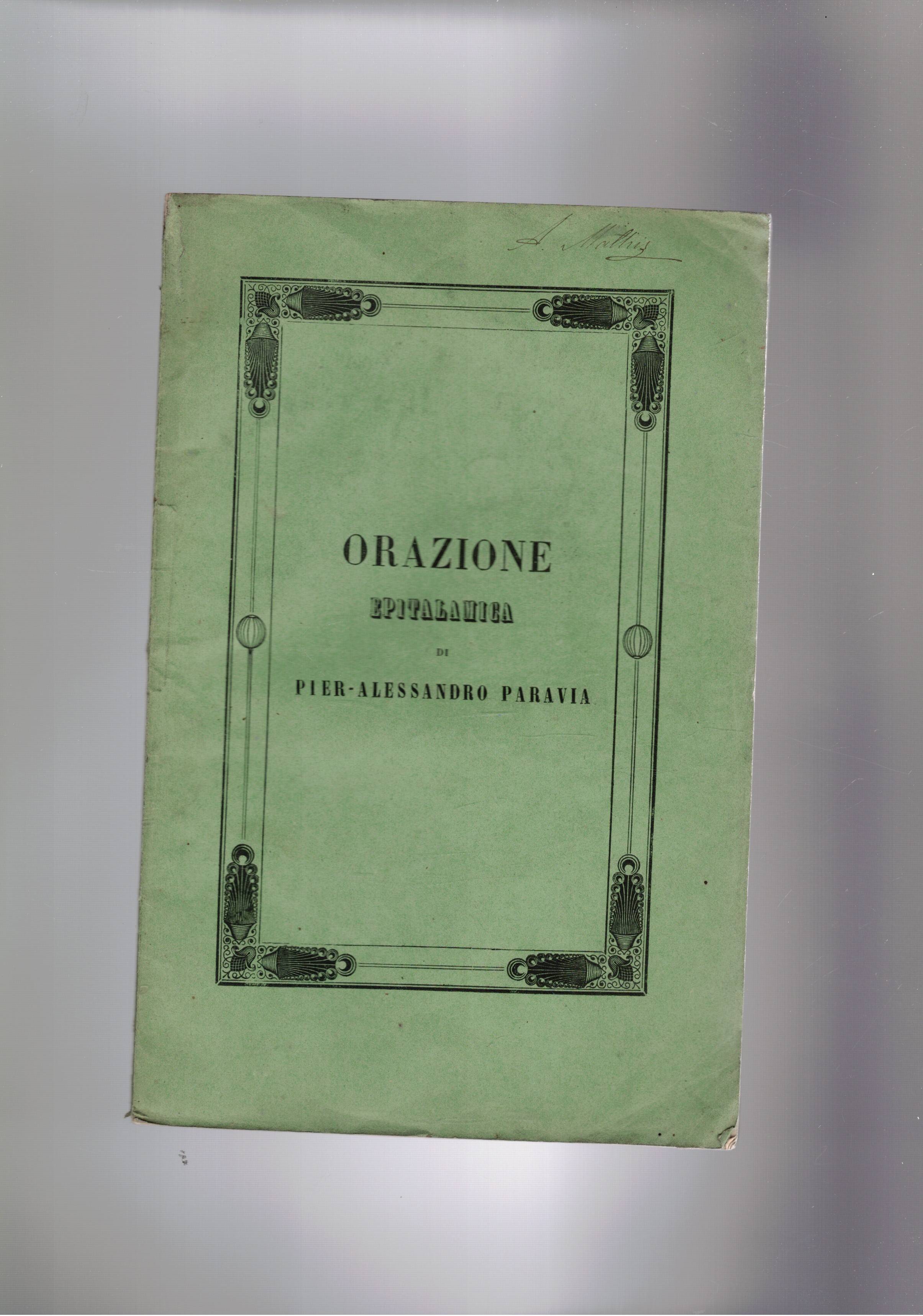 Per le auguste nozze di S. A. R. Vittorio Emanuele …