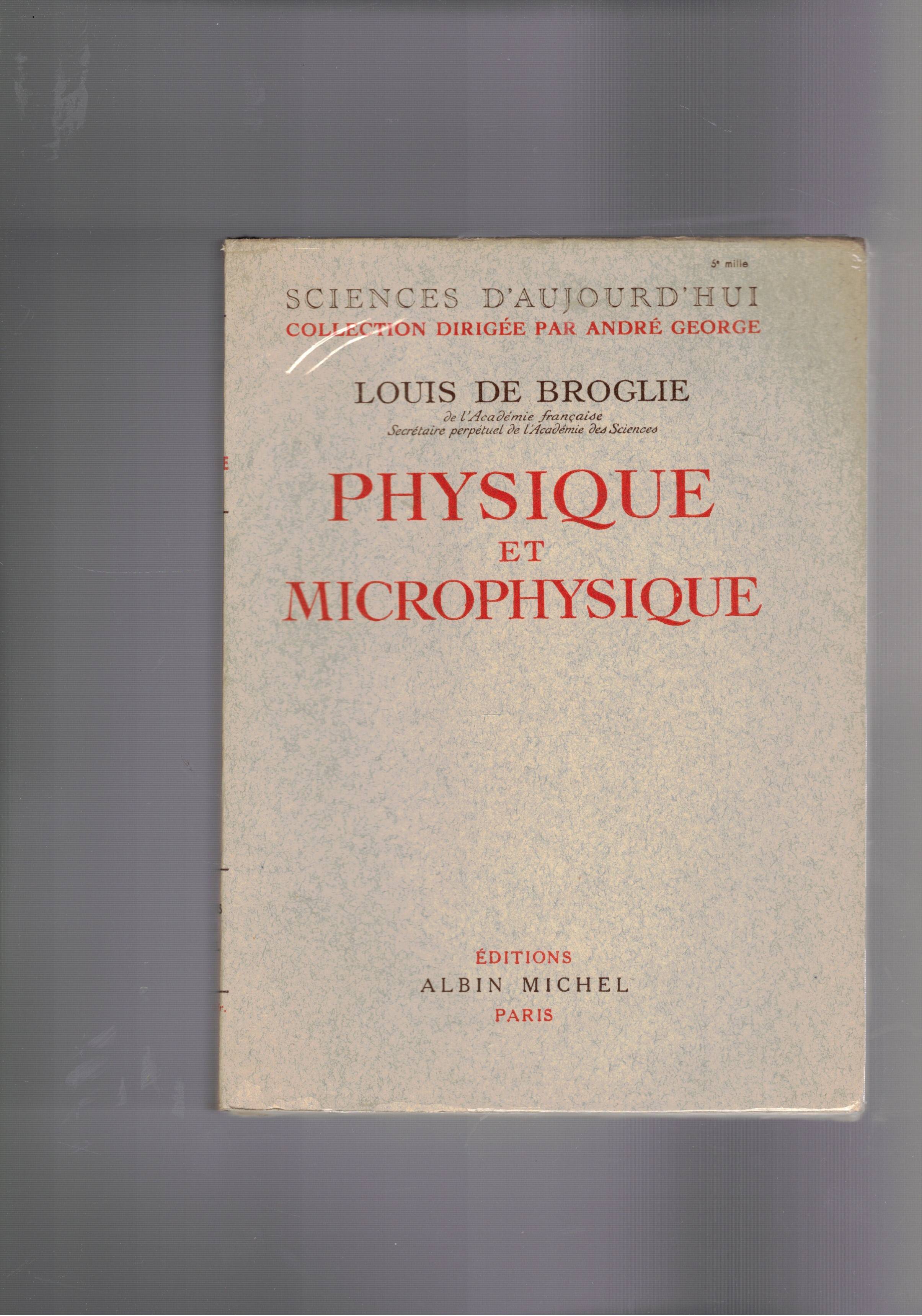 Physique et microphysique.