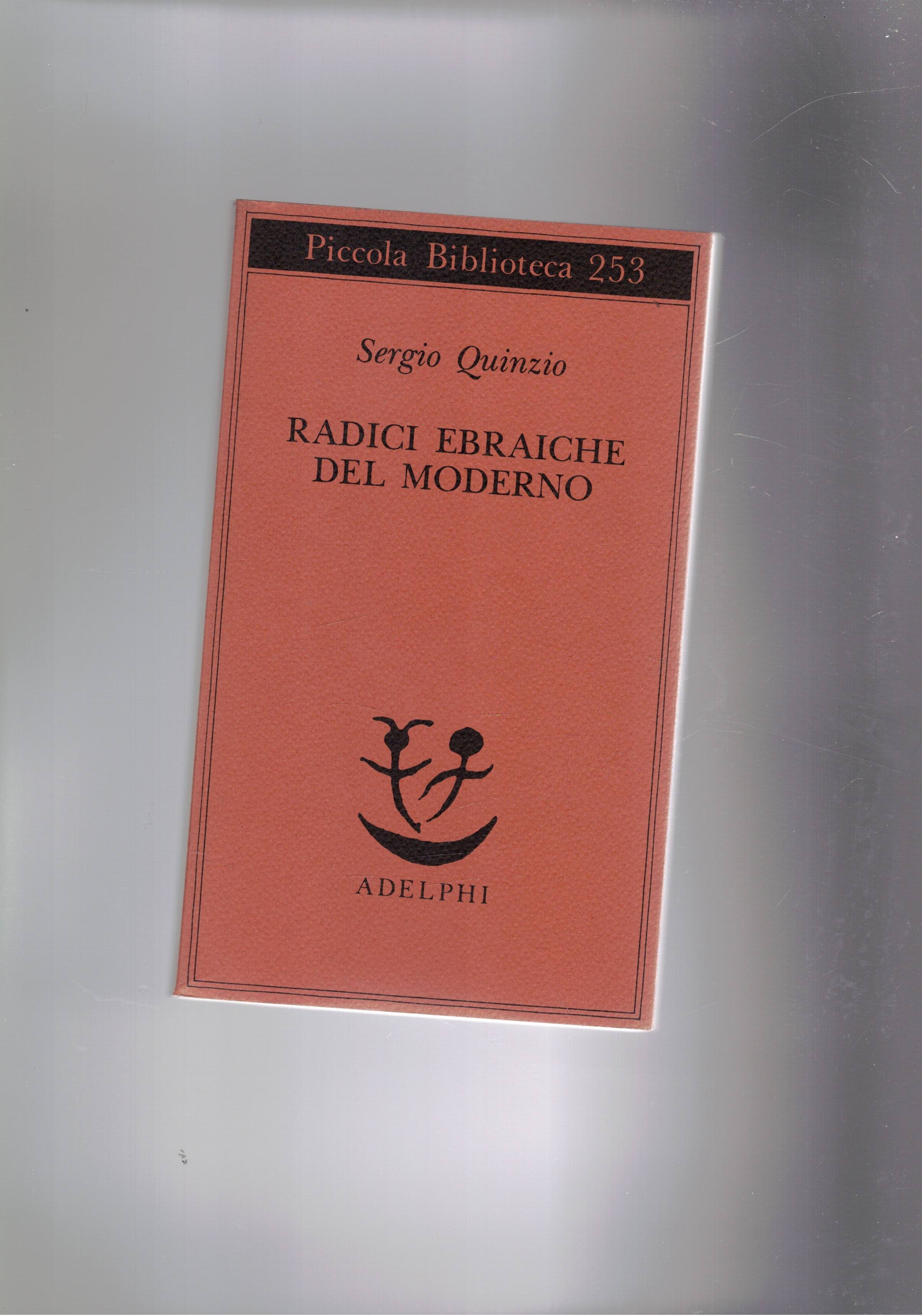 Radici ebraiche del moderno.