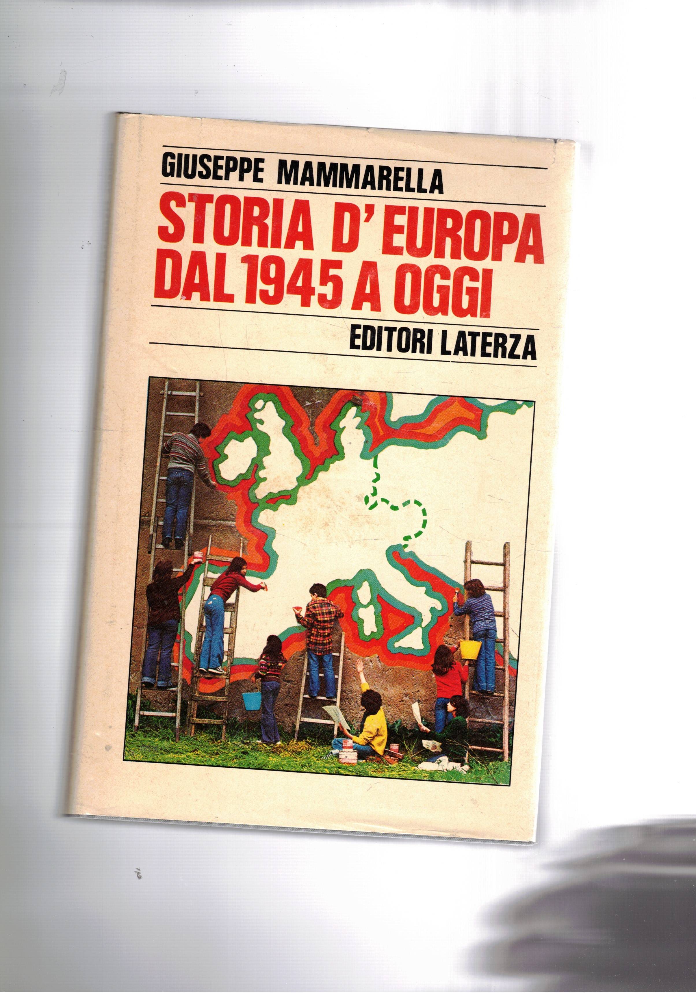 Storia d'Europa dal 1945 ad oggi.