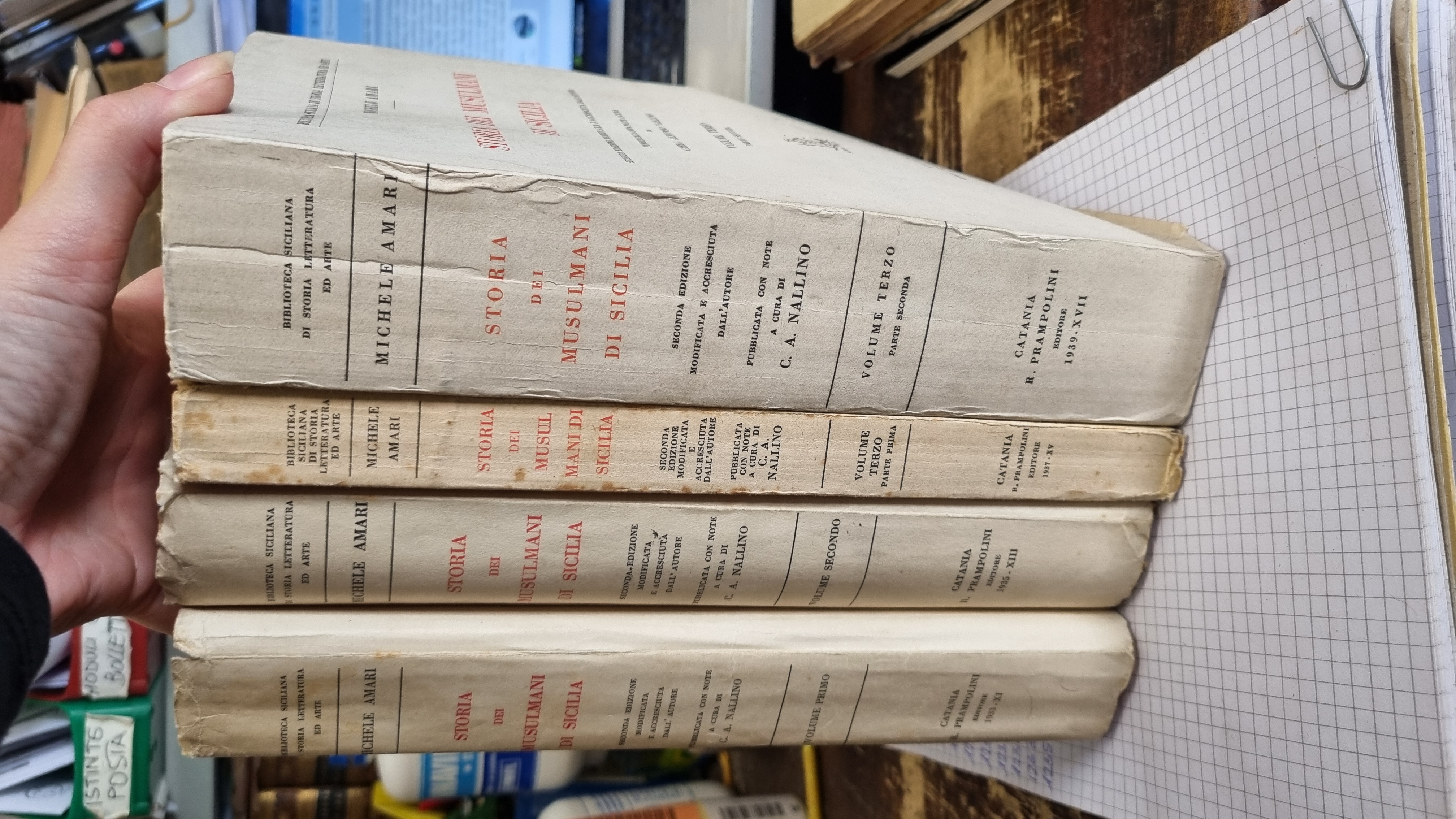 Storia dei musulmani di Sicilia. Seconda edizione modificata e accresciuta …