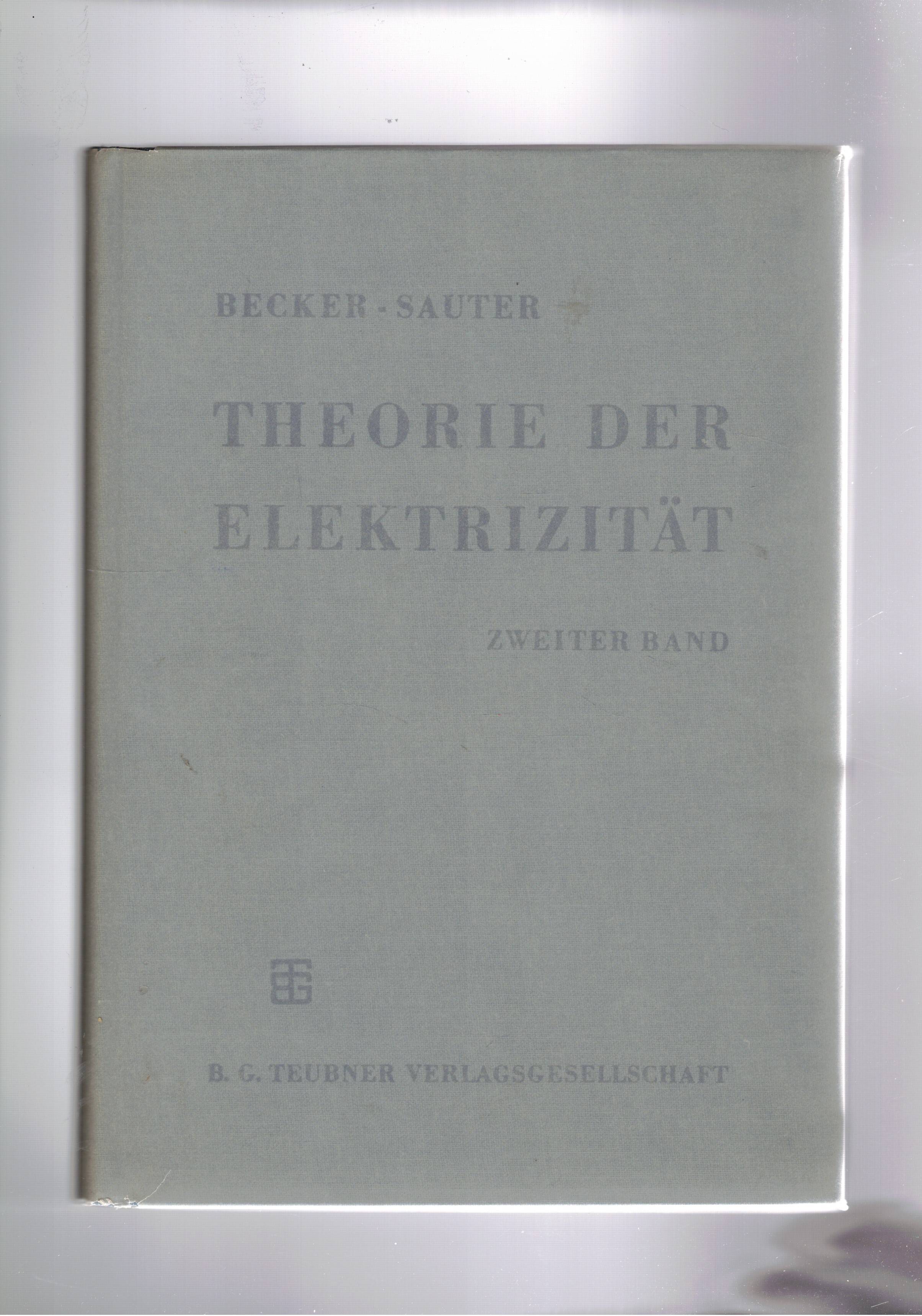 Theorie der elektrizitat Solo vol. II. Einführung in die quantentheorie …