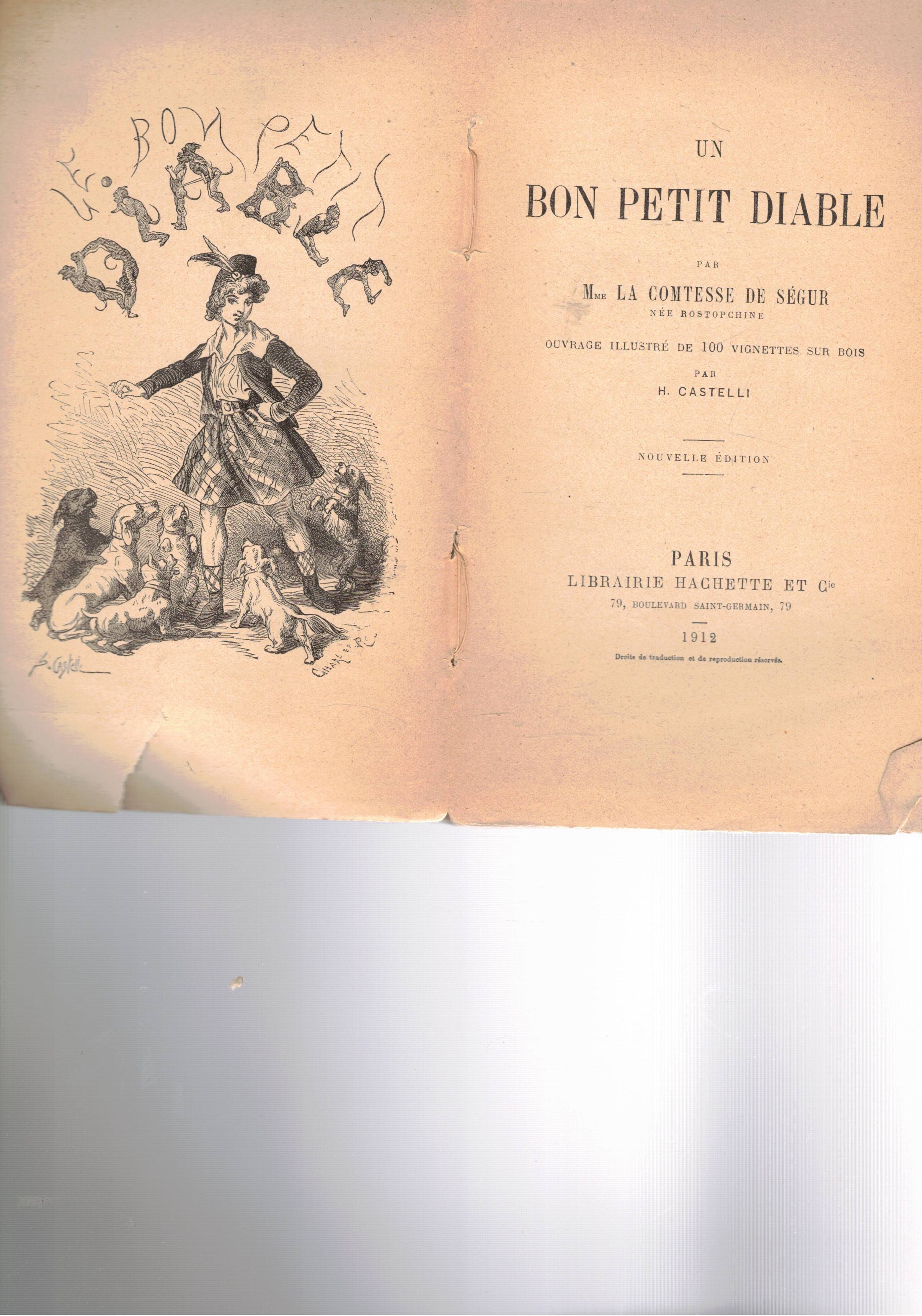 Un bon petit diable. Ouvrage illustré de 100 vignettes sur …