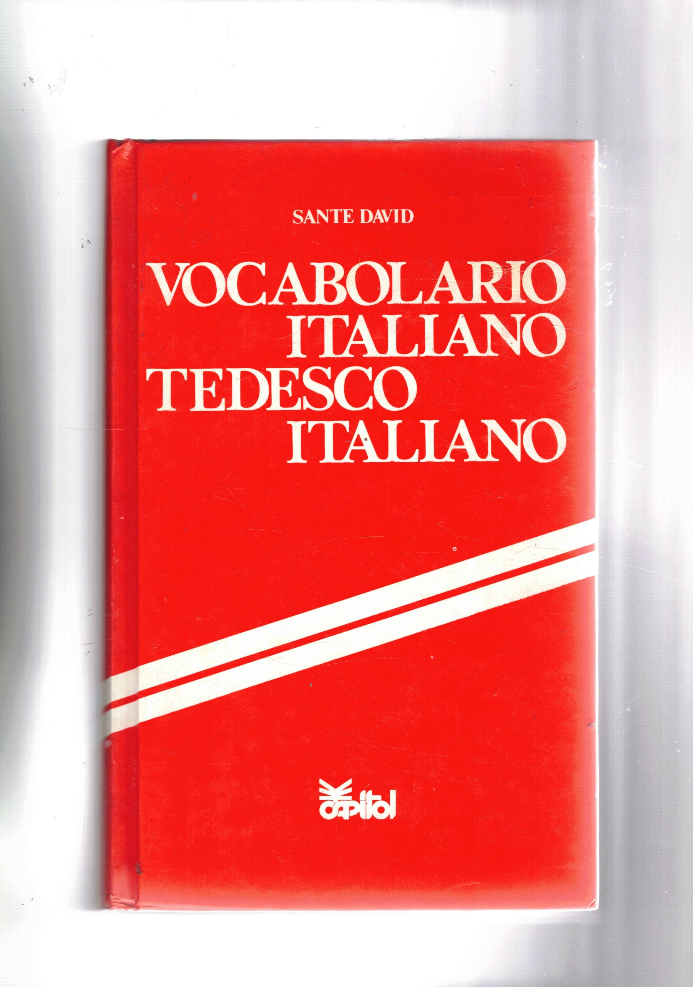 Vocabolario italiano tedesco italiano.