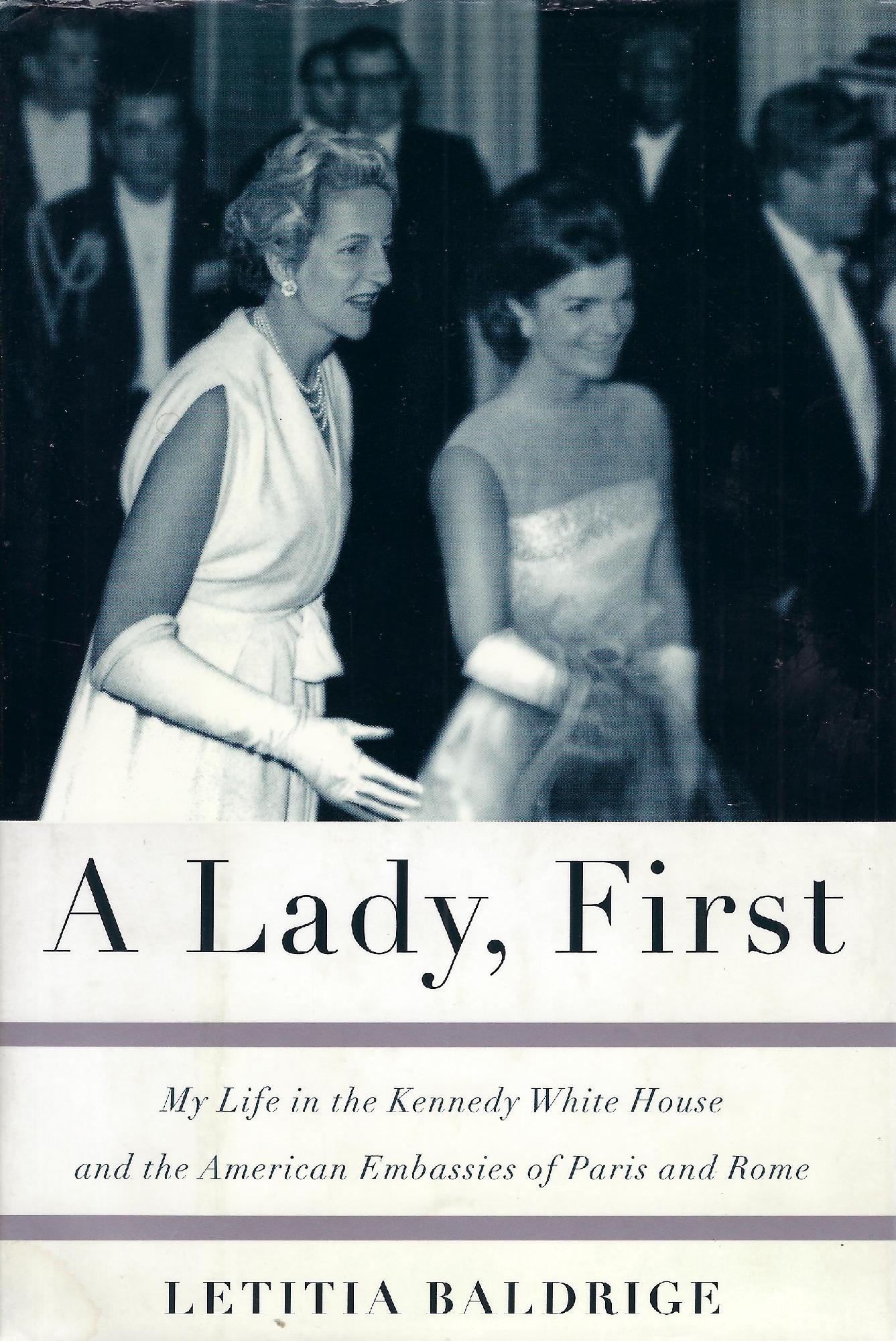 A lady, first